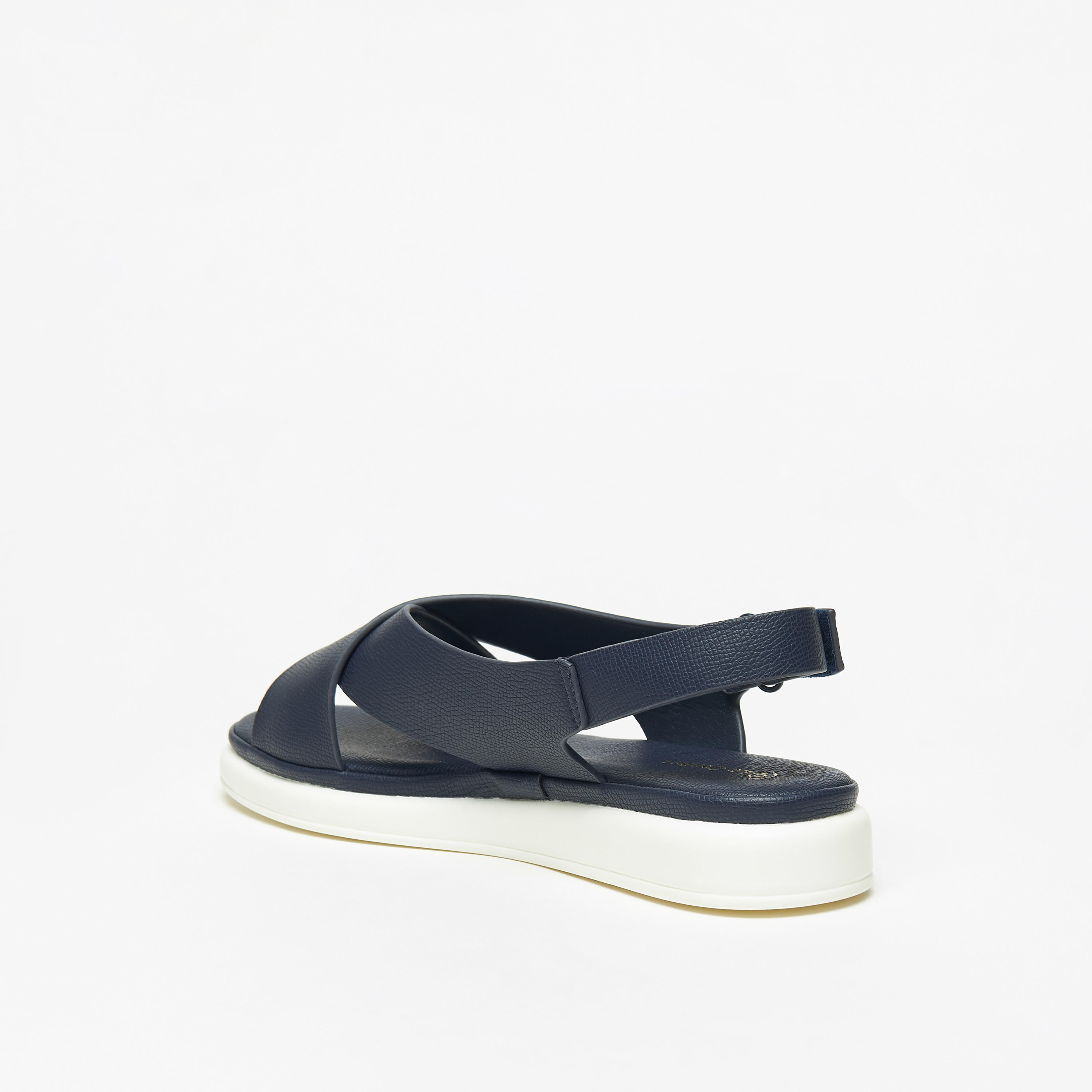 Le Confort Textured Hook & Loop Comfort Sandals-women-shoes-flats-sandals-image-2