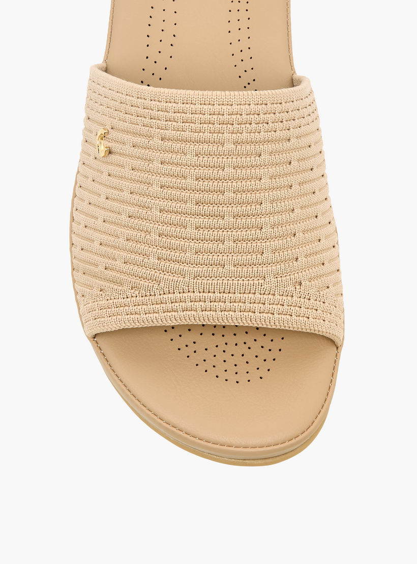 Le Confort Women Flyknit Textured Sandals-women-shoes-flats-sandals-image-5