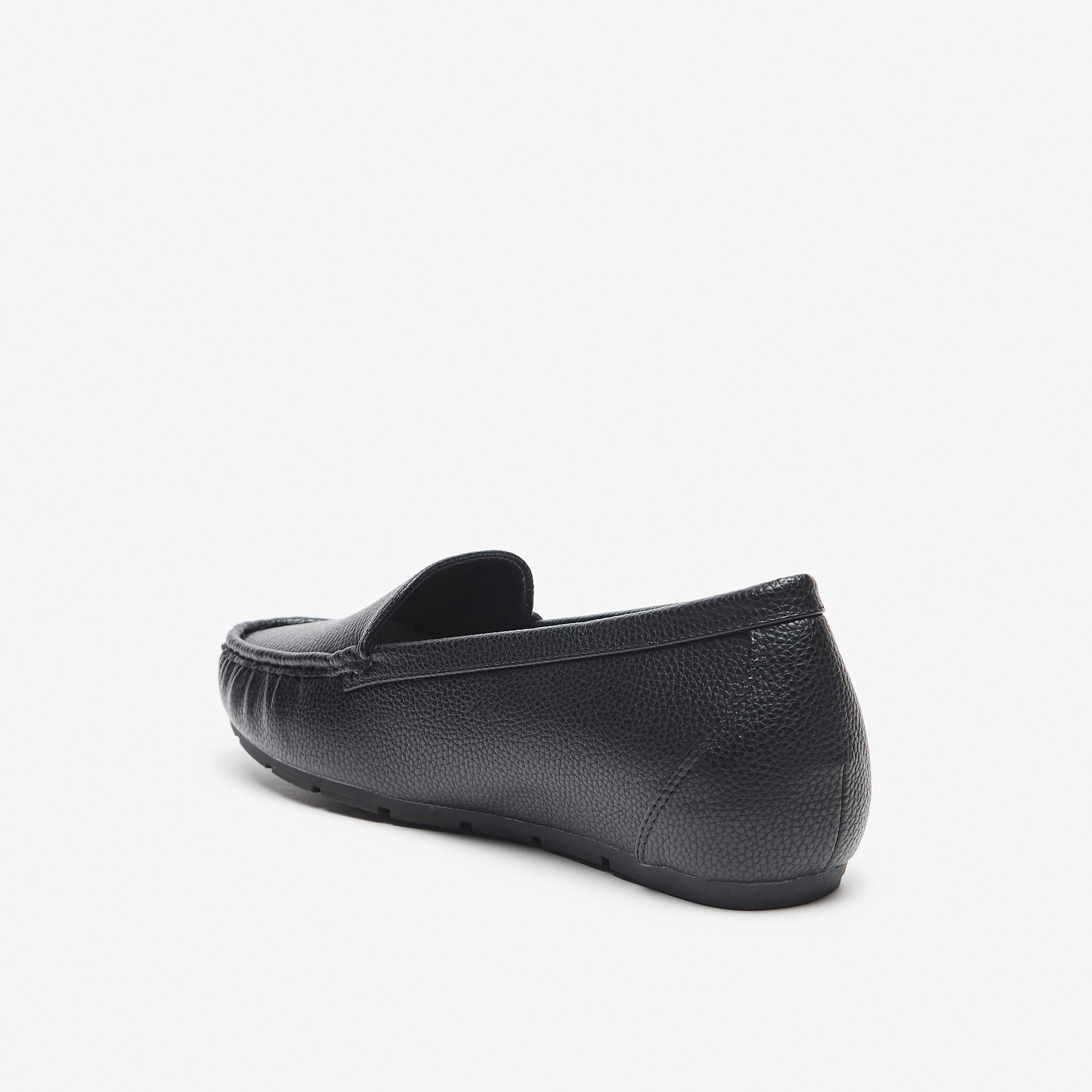 Le Confort Textured Slip-On Loafers-women-shoes-flats-loafers-image-2