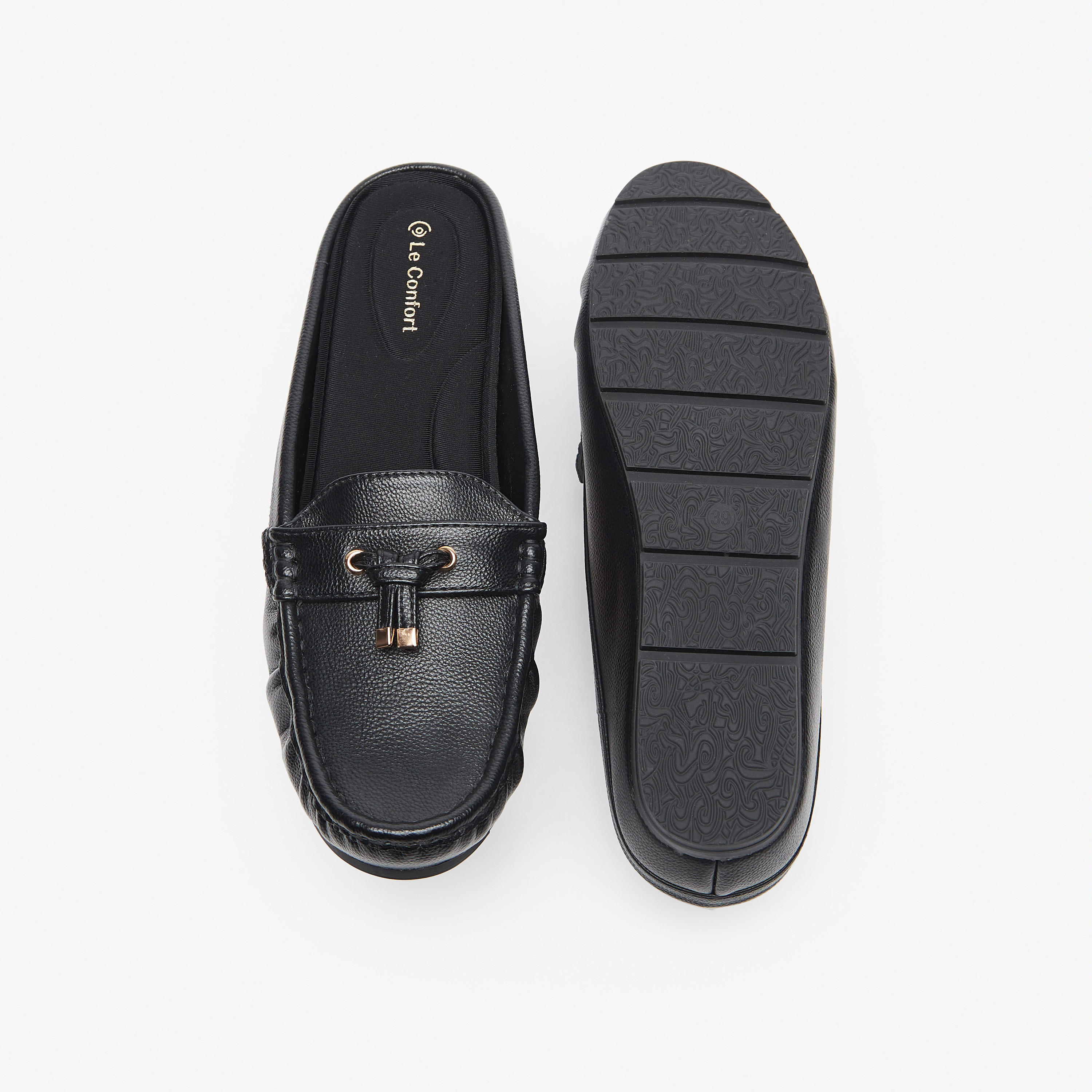 Le Confort Wedge Heel Slip-On Mules-women-shoes-flats-mules-image-4