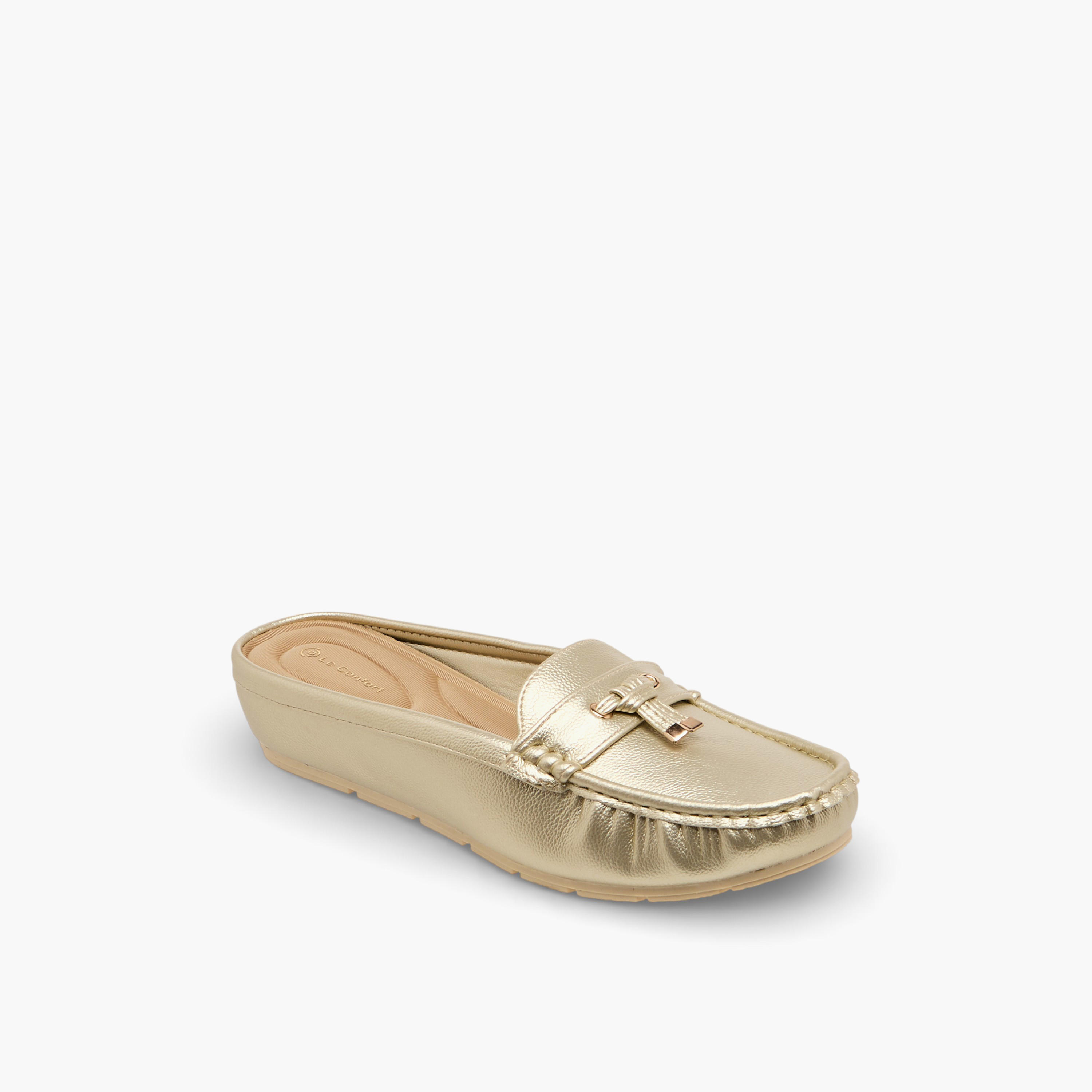 Le Confort Wedge Heel Slip-On Mules-women-shoes-flats-mules-image-2