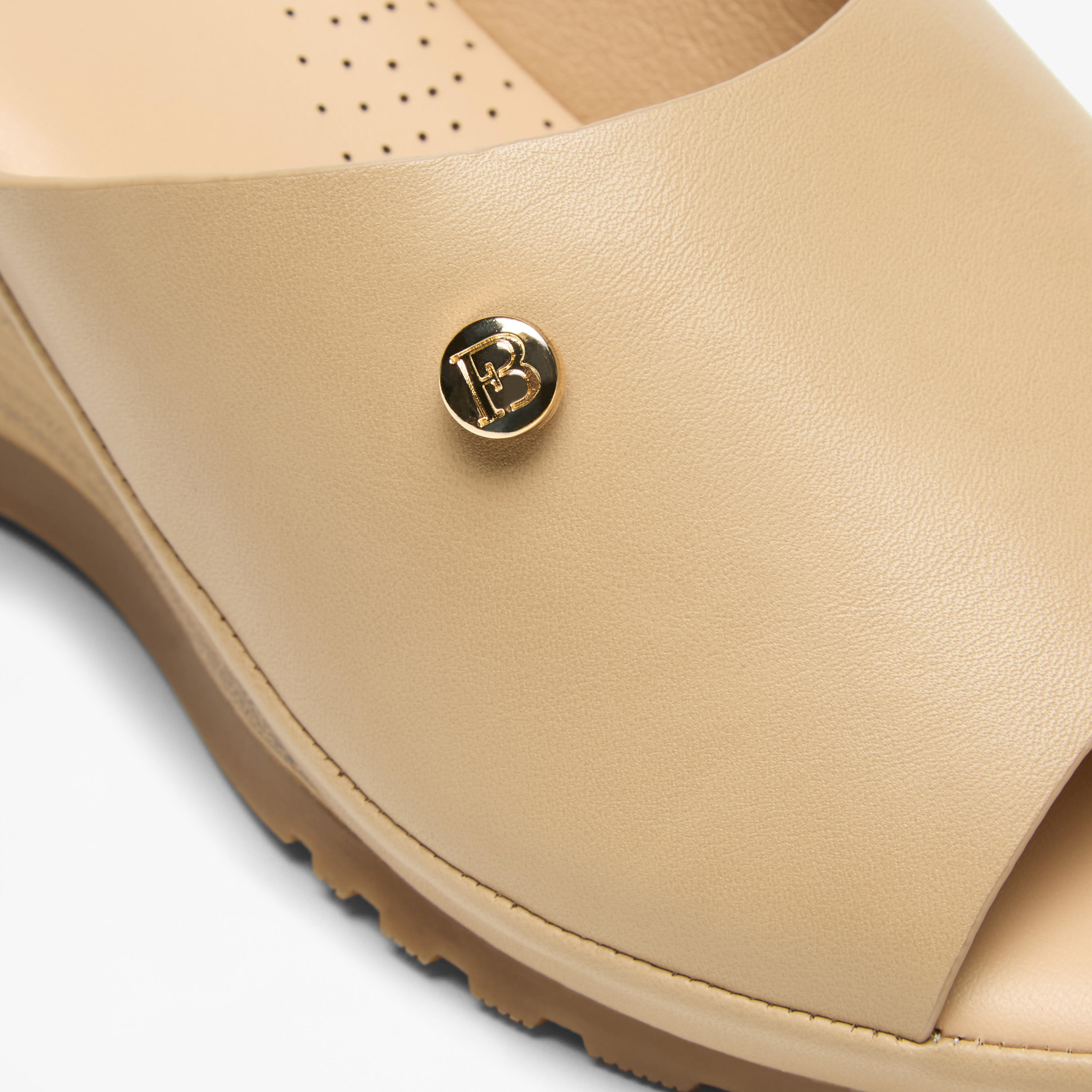 Flora Bella Logo Accent Slip-On Sandals with Wedge Heels-women-shoes-sandals-heeled-image-5