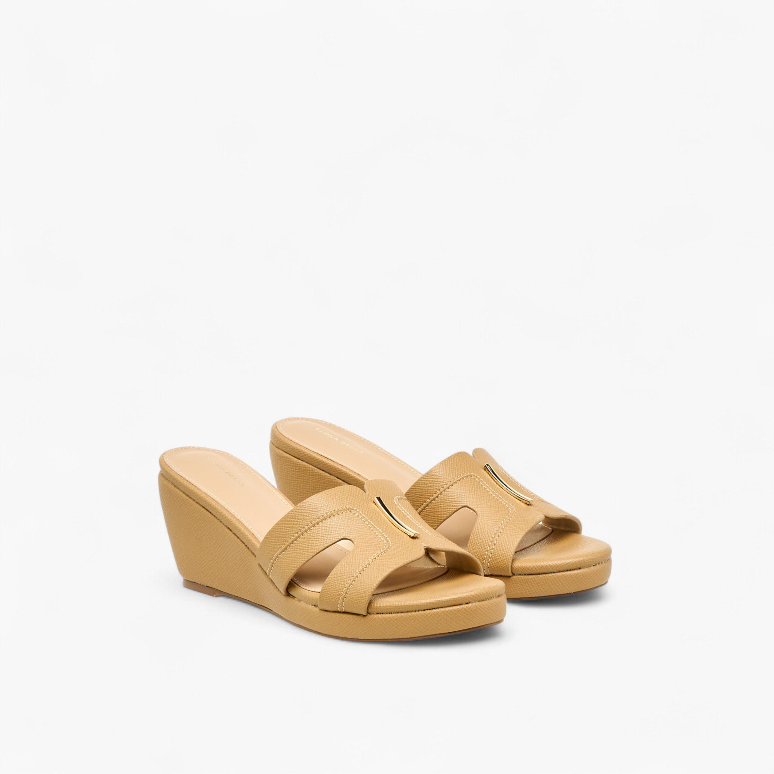Flora Bella Womens Cutout Detail Wedge Heel Sandals-women-shoes-sandals-heeled-image-1