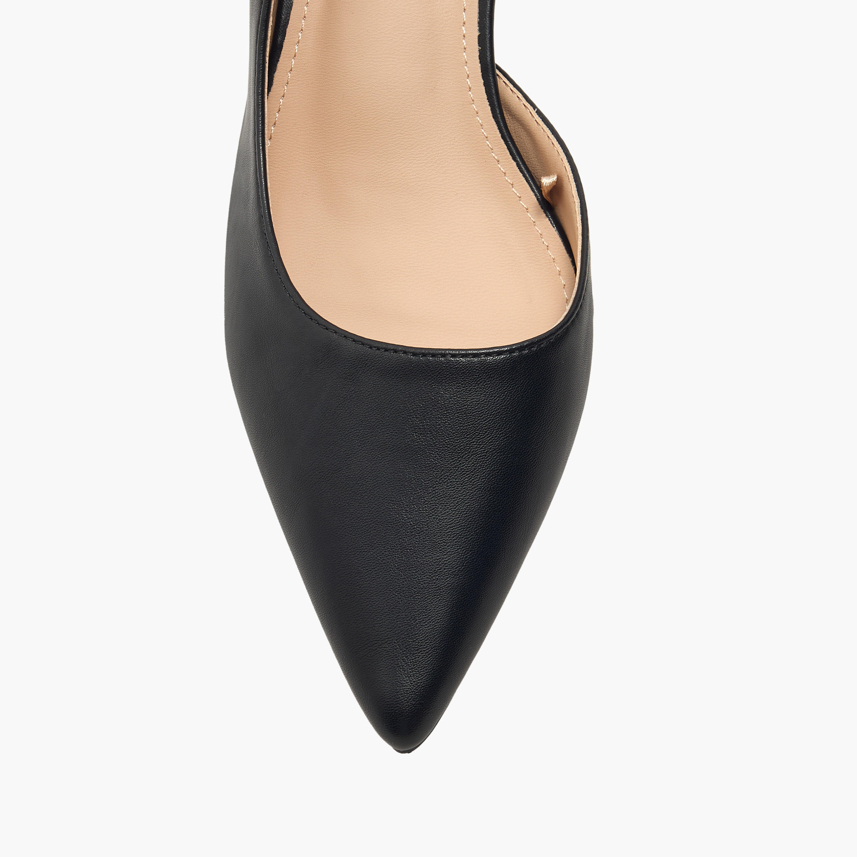 Flora Bella Solid Pointed Toe Sandals with Flared Heels-women-shoes-heels-image-4