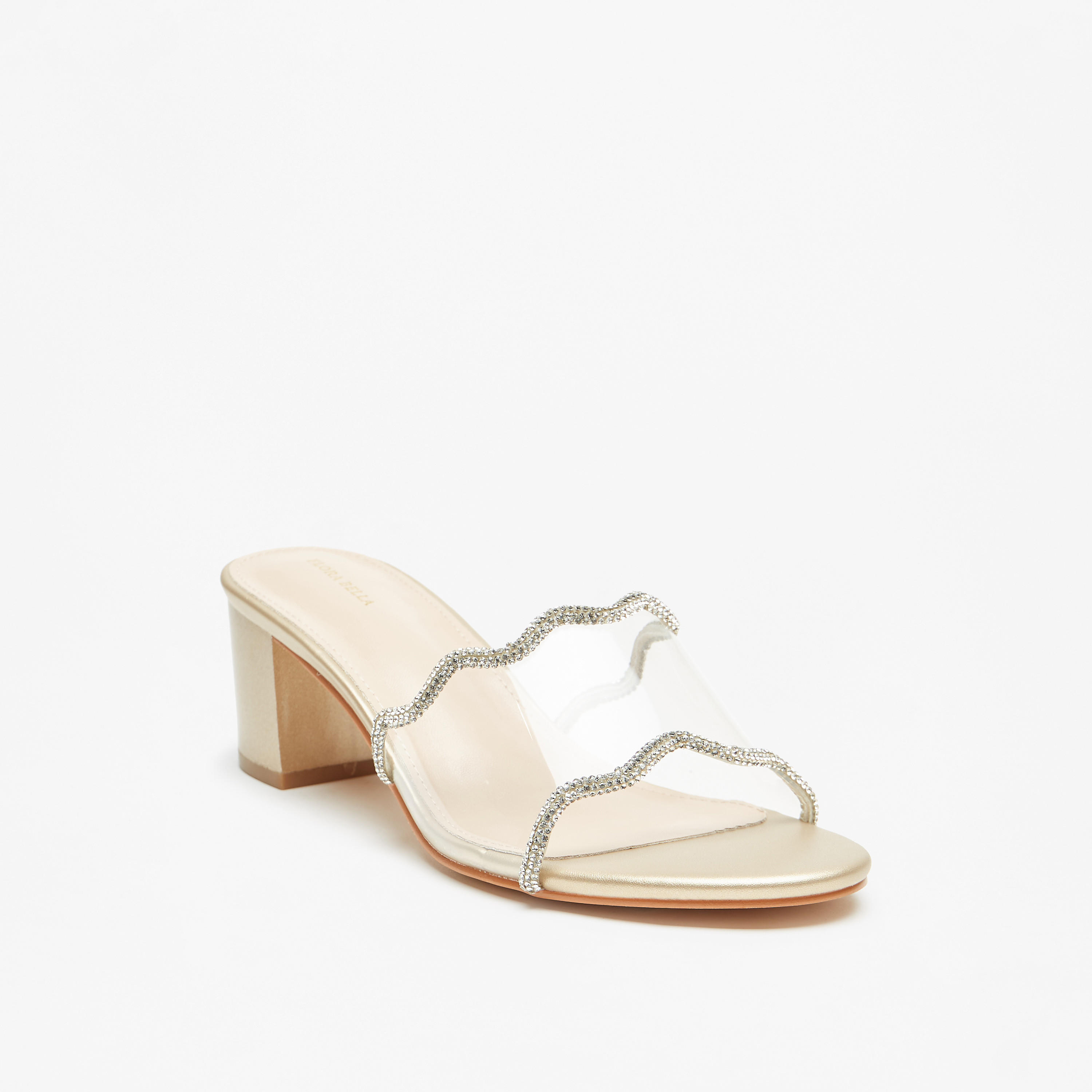 صندل سهل الارتداء مزيّن بكعب سميك من فلورا بيلا-women-shoes-sandals-heeled-image-1