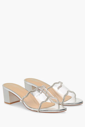 صندل سهل الارتداء مزيّن بكعب سميك من فلورا بيلا-women-shoes-sandals-heeled-image-1