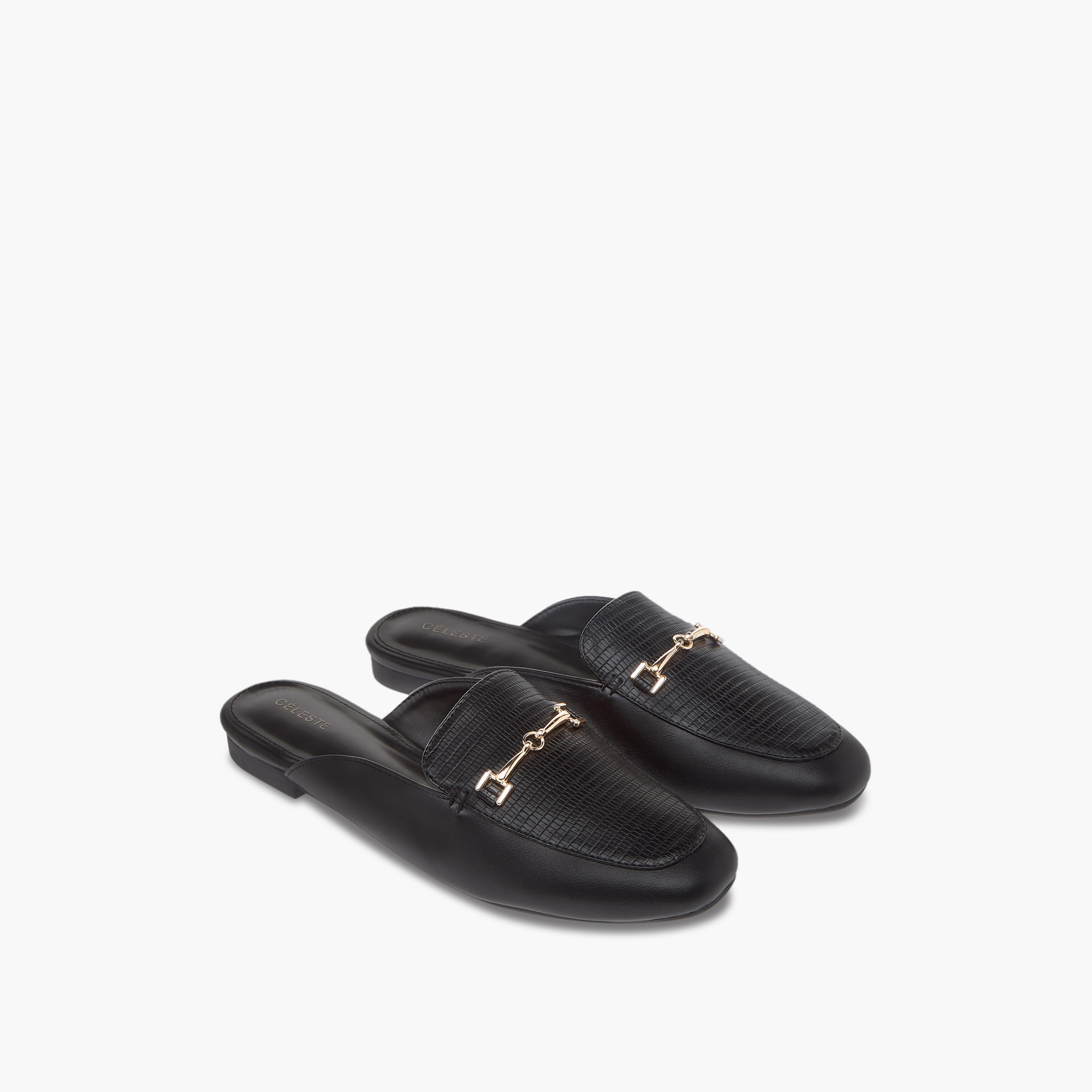 Celeste Women's Textured Slip-On Mules-women-shoes-flats-mules-image-1