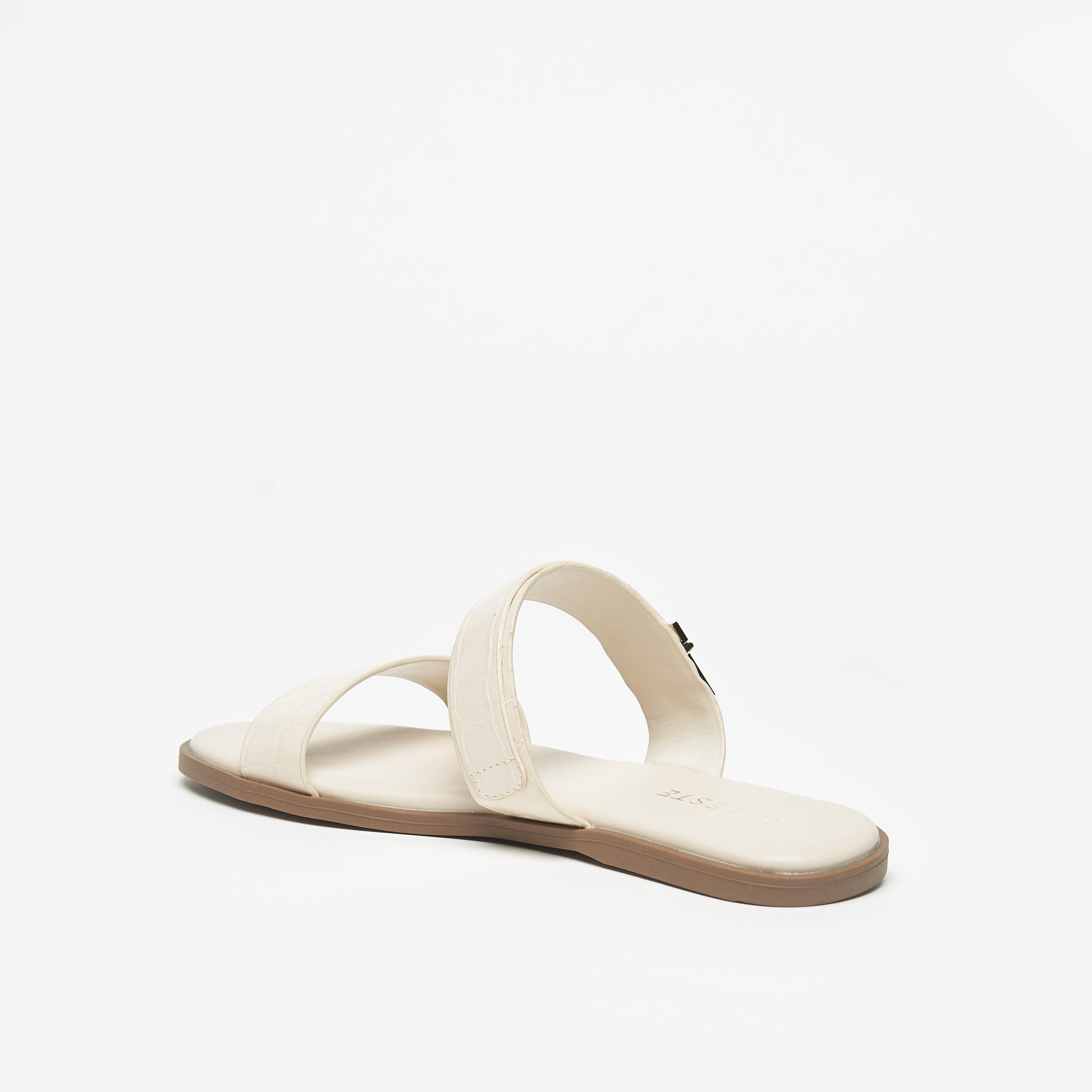 Celeste Women's Slip-On Sandal with Metal Accent-women-shoes-flats-sandals-image-2
