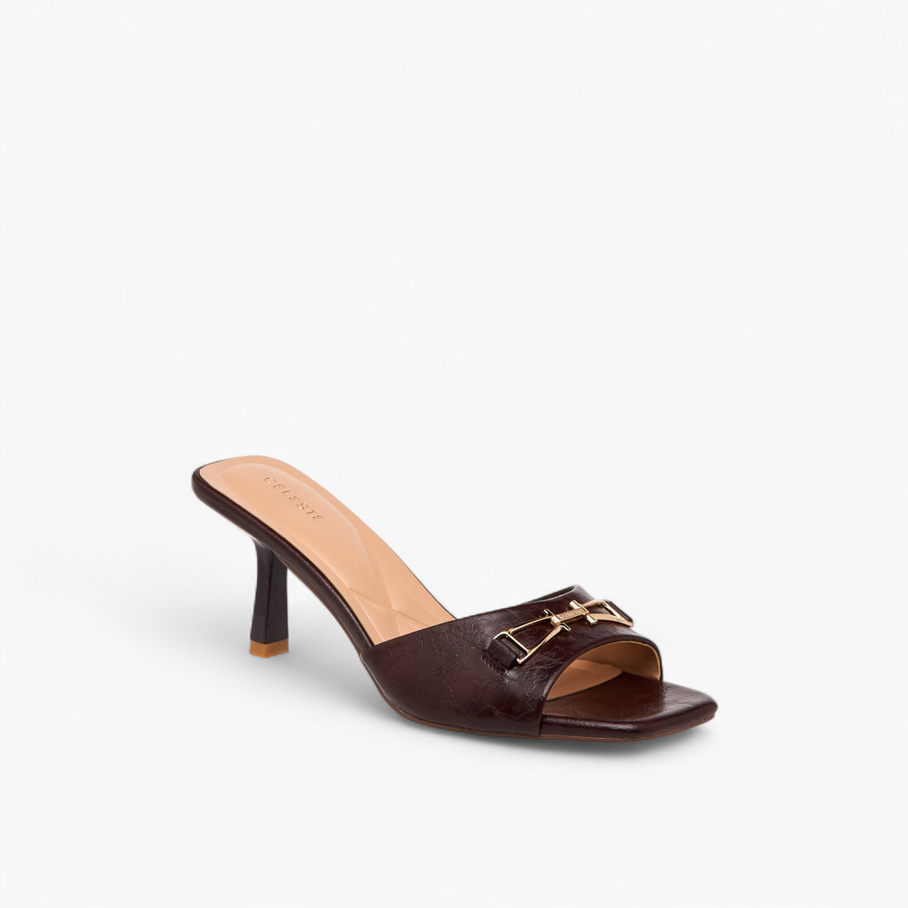 Celeste Women Buckle Detail Stiletto Heel Sandals-women-shoes-sandals-heeled-image-2