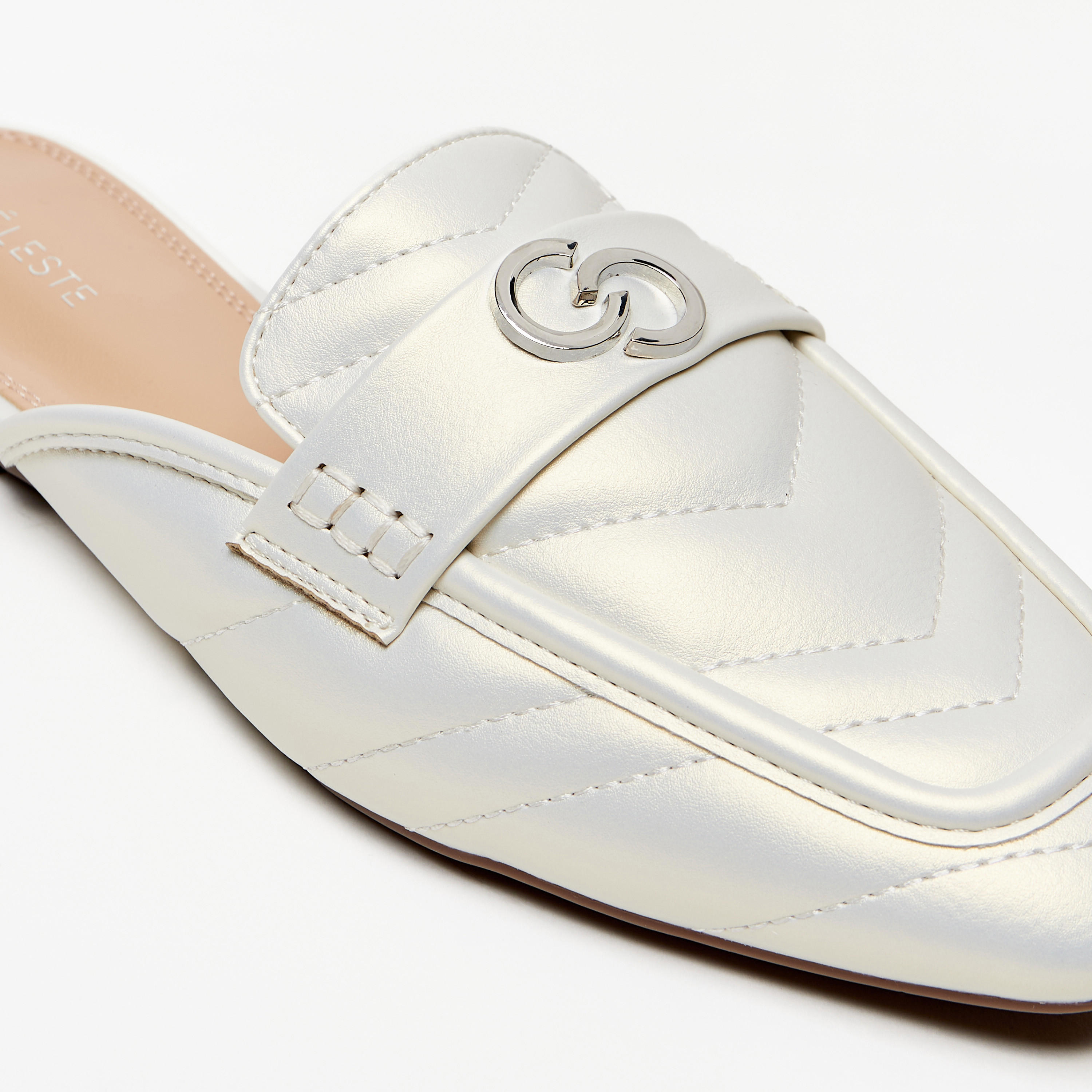 Celeste Women's Quilted Slip-On Mules-women-shoes-flats-mules-image-5