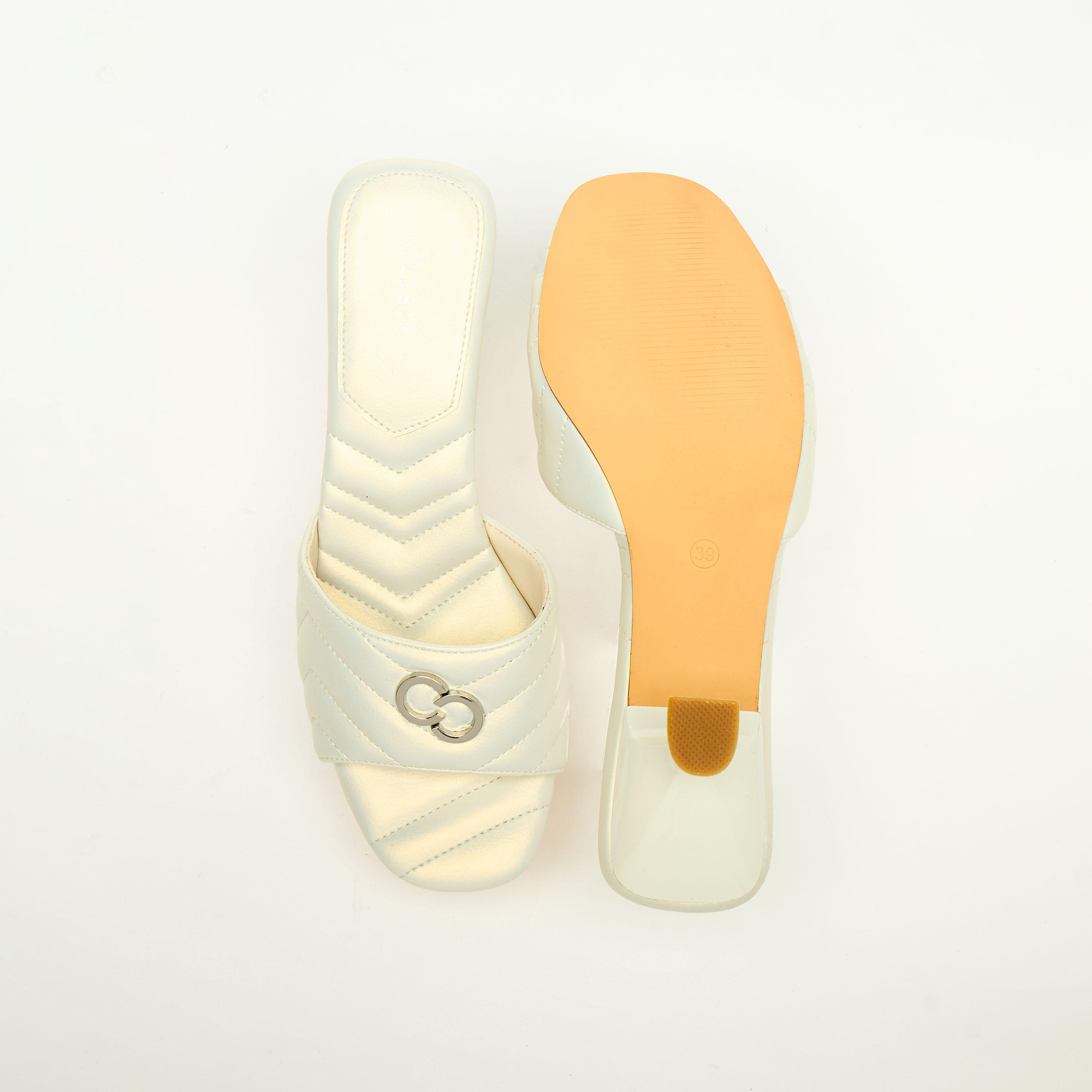 Celeste Women's Slip-On Sandals with Flared Heels-women-shoes-sandals-heeled-image-9