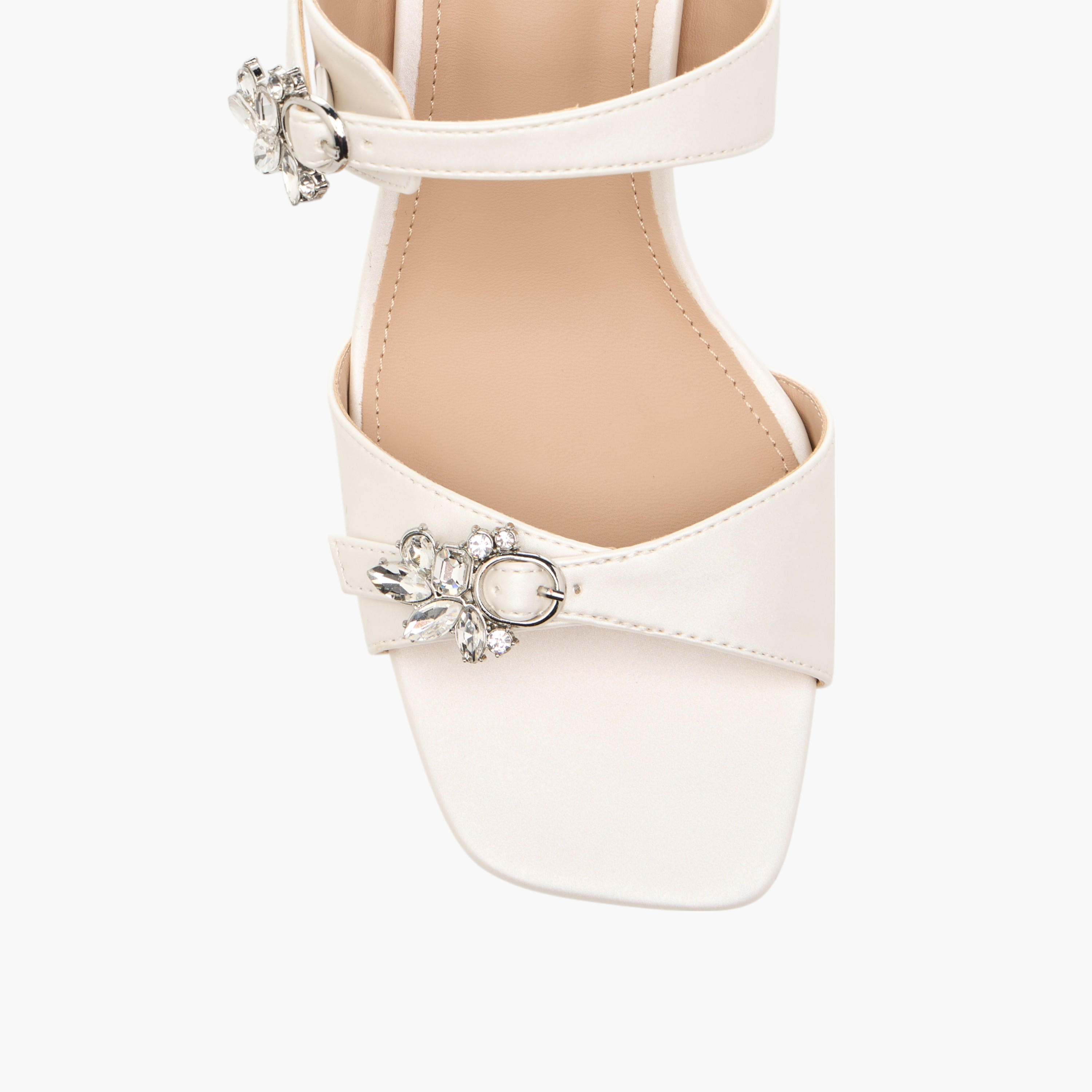 Flora Bella Embellished Slip-On Sandals with Flared Heel-women-shoes-sandals-heeled-image-4