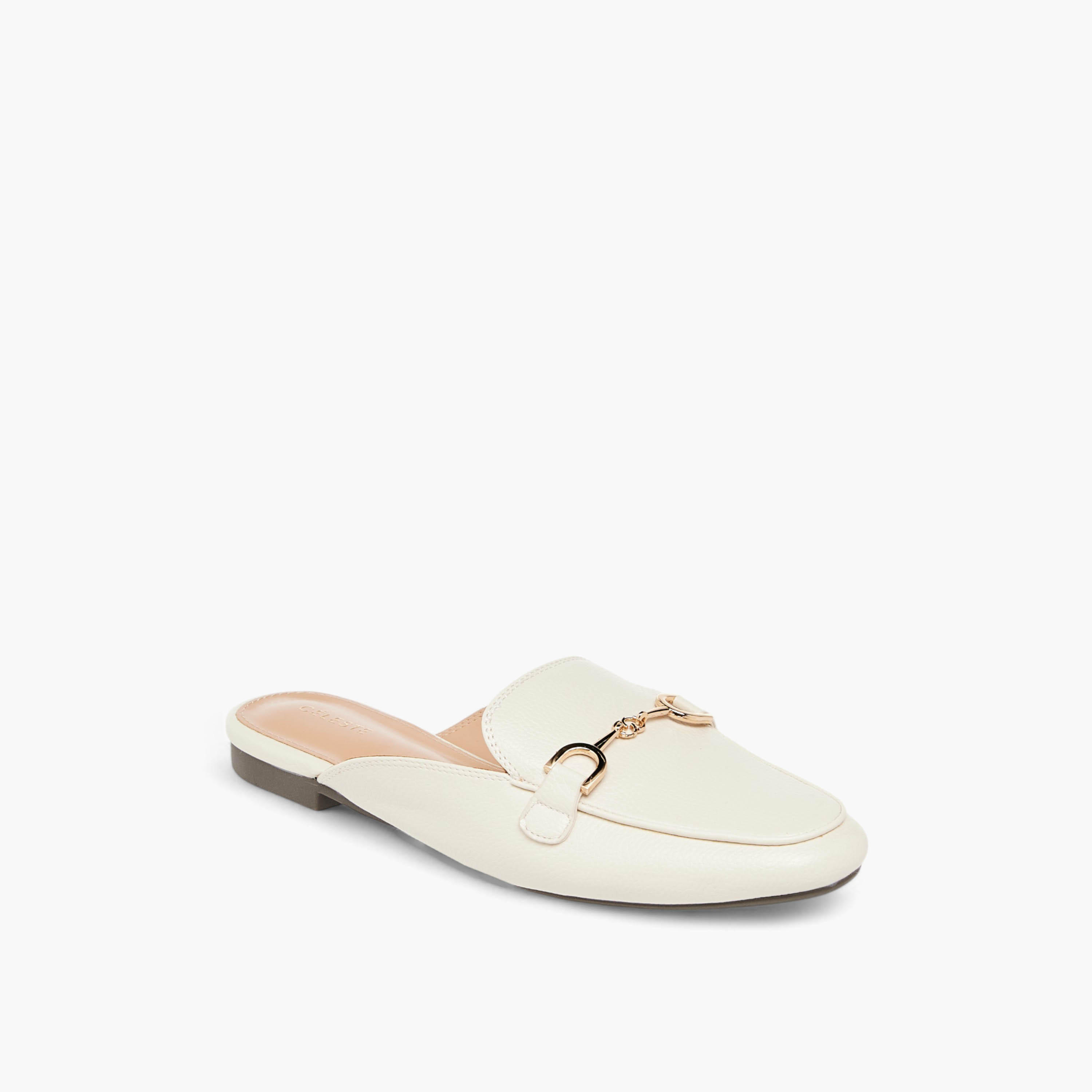 Celeste Women's Metal Accent Slip-On Mules-women-shoes-flats-mules-image-2