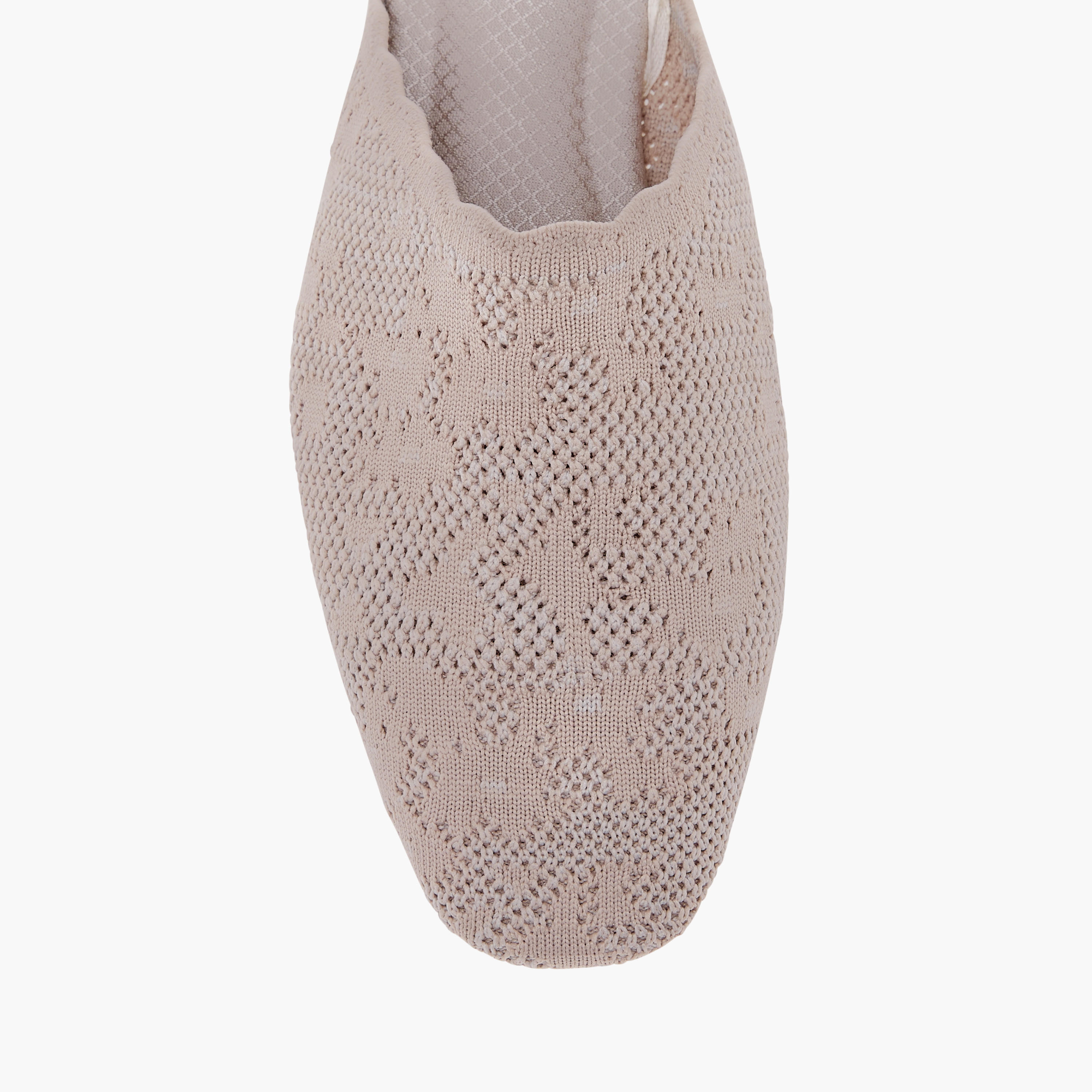 Le Confort Textured Slip-On Comfort Mules-women-shoes-flats-mules-image-4