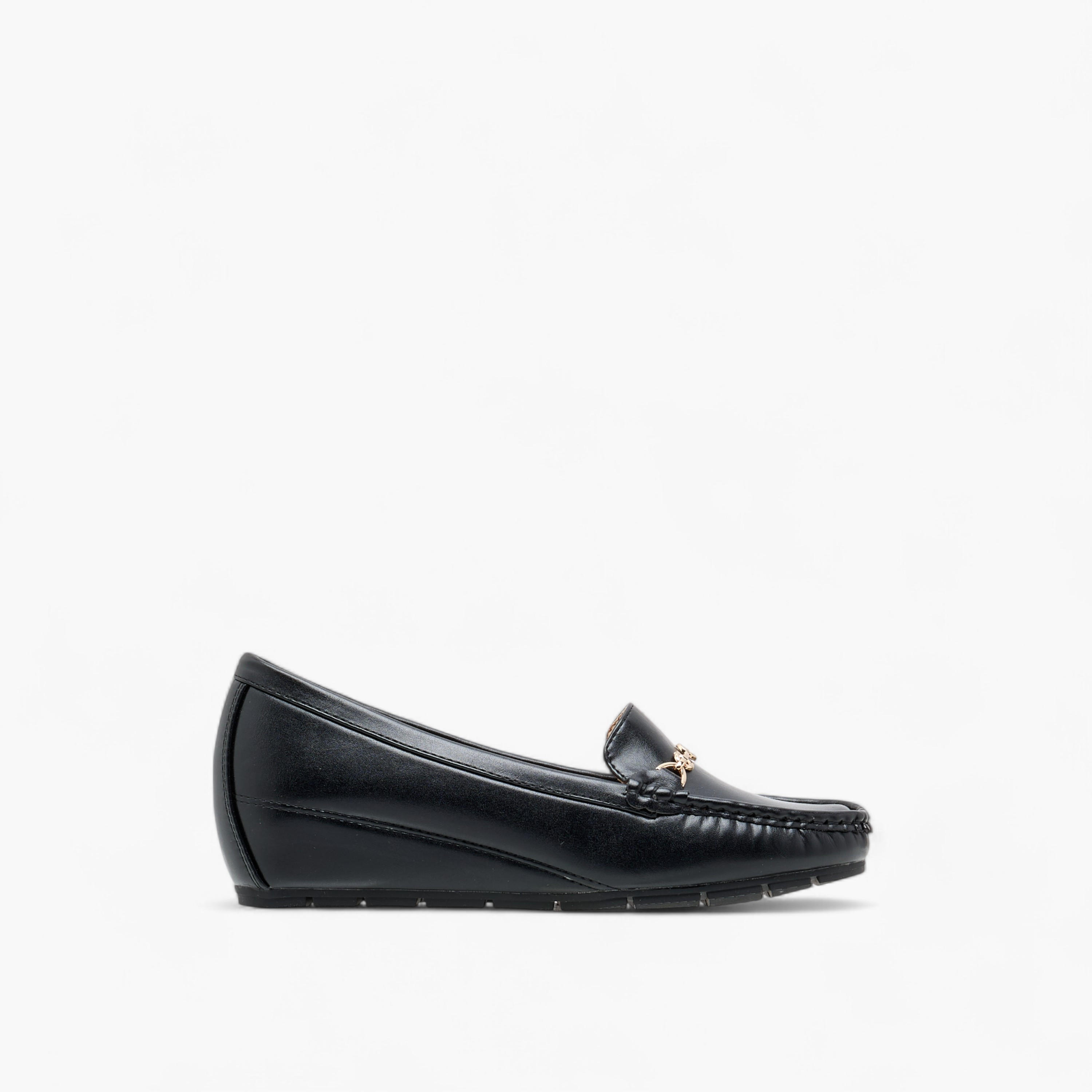 Le Confort Metal Accent Wedge Heel Loafers-women-shoes-loafersandmoccasins-image-3