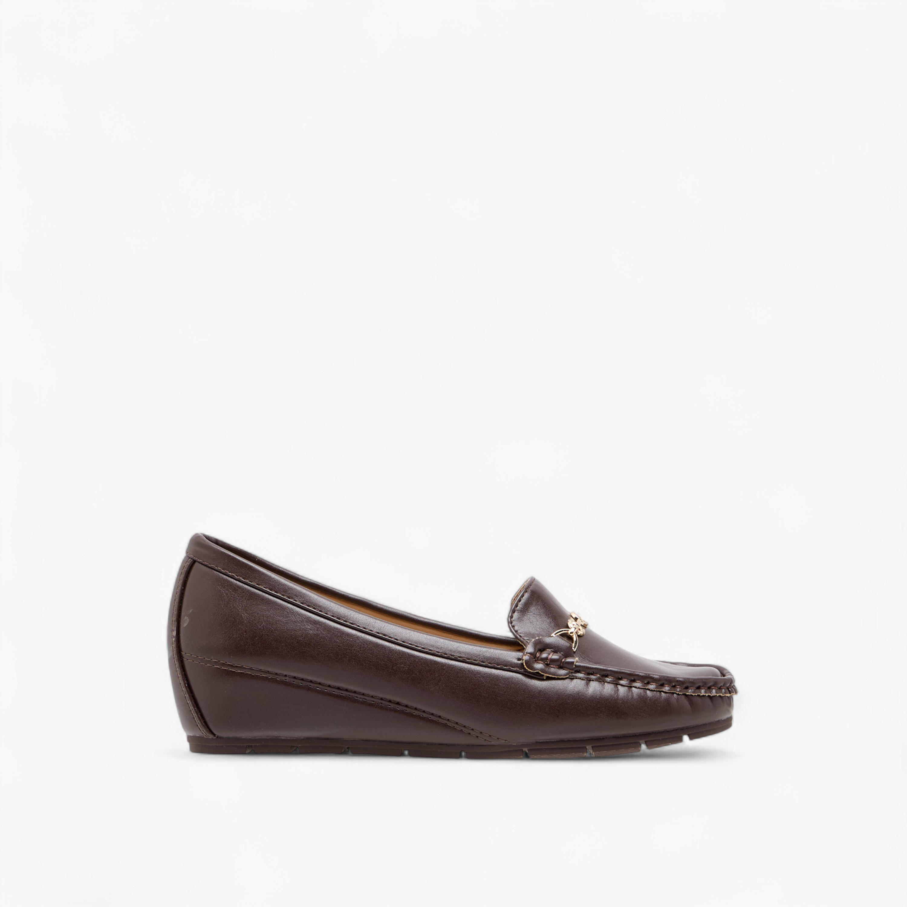 Le Confort Metal Accent Wedge Heel Loafers-women-shoes-loafersandmoccasins-image-3