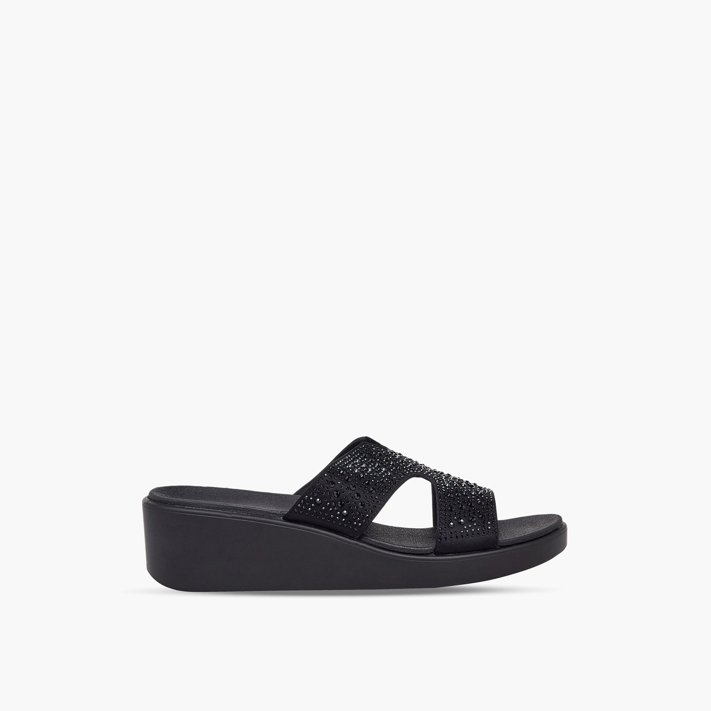 صندل مريح مزين بكعب ويدج للنساء من لو كونفورت-women-shoes-sandals-heeled-image-3