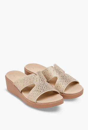 صندل مريح مزين بكعب ويدج للنساء من لو كونفورت-women-shoes-sandals-heeled-image-1