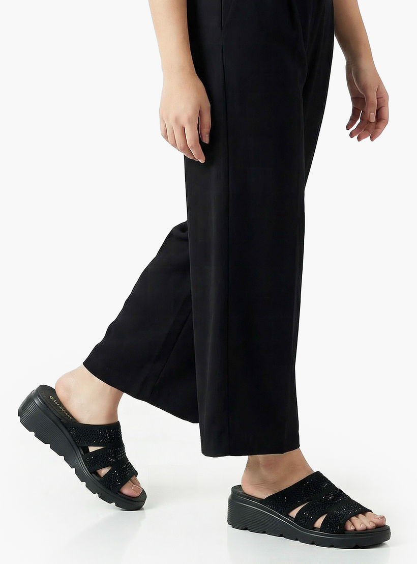 Le Confort Women Embellished Sandals-women-shoes-sandals-heeled-image-2