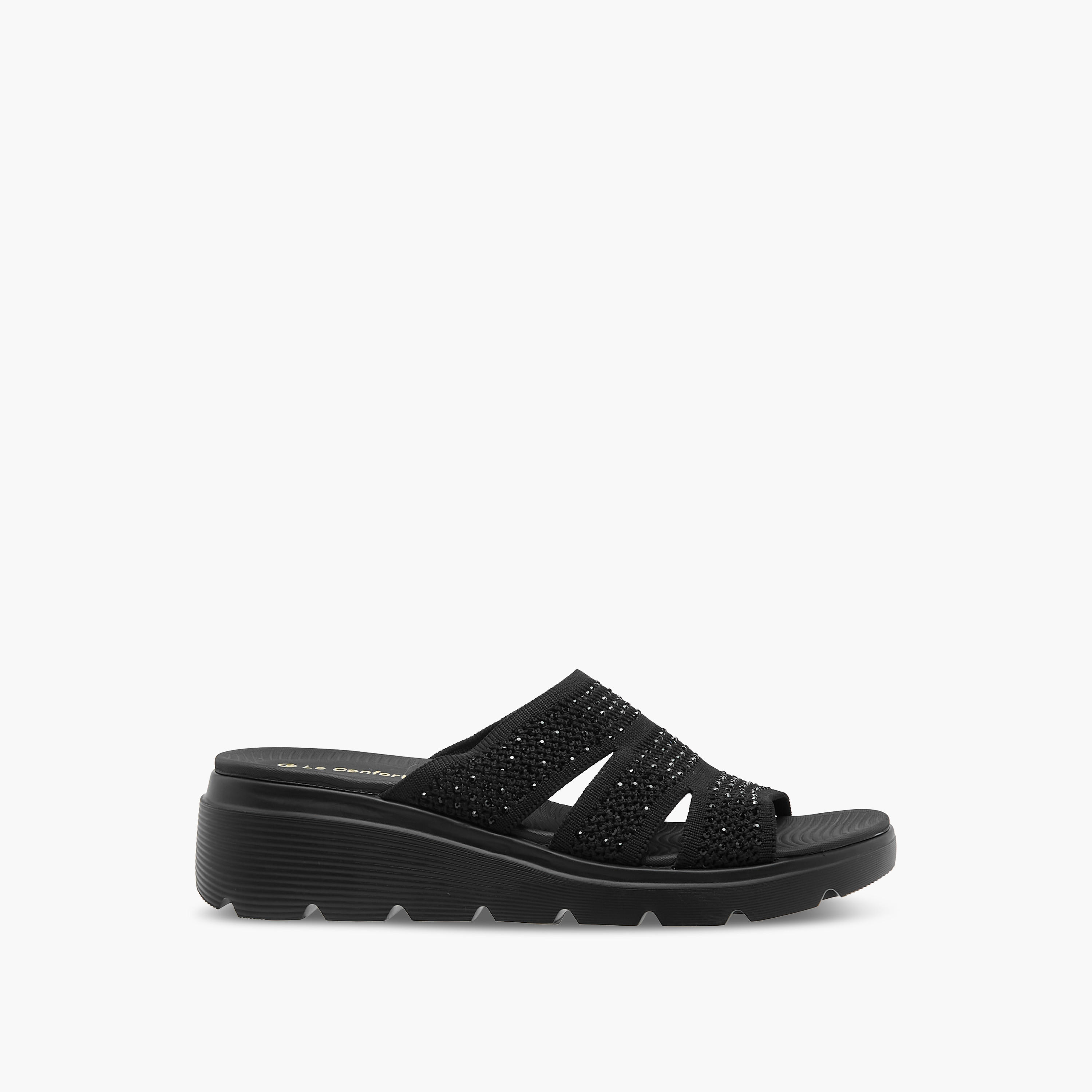 Le Confort Women Embellished Sandals-women-shoes-sandals-heeled-image-4