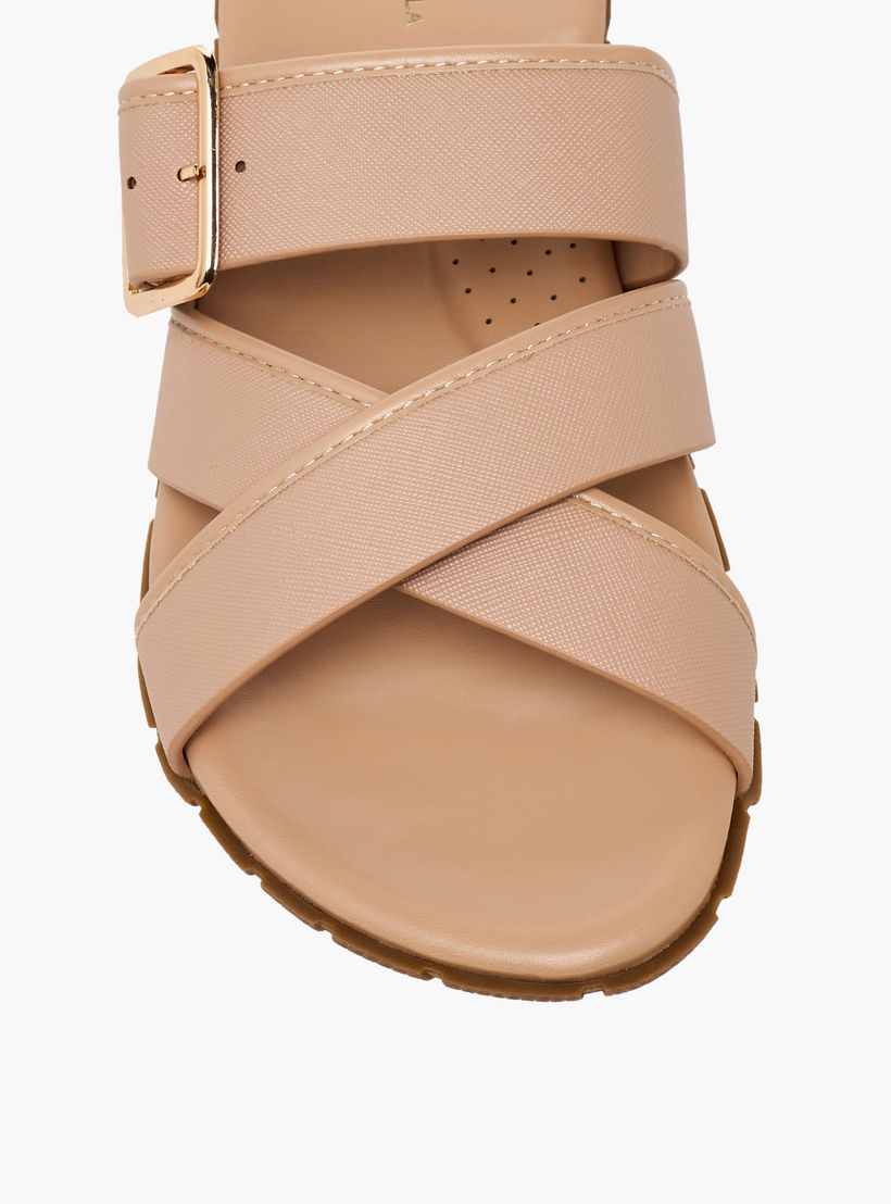 Flora Bella Women Buckle Accent Cross Strap Sandals-women-shoes-flats-sandals-image-7