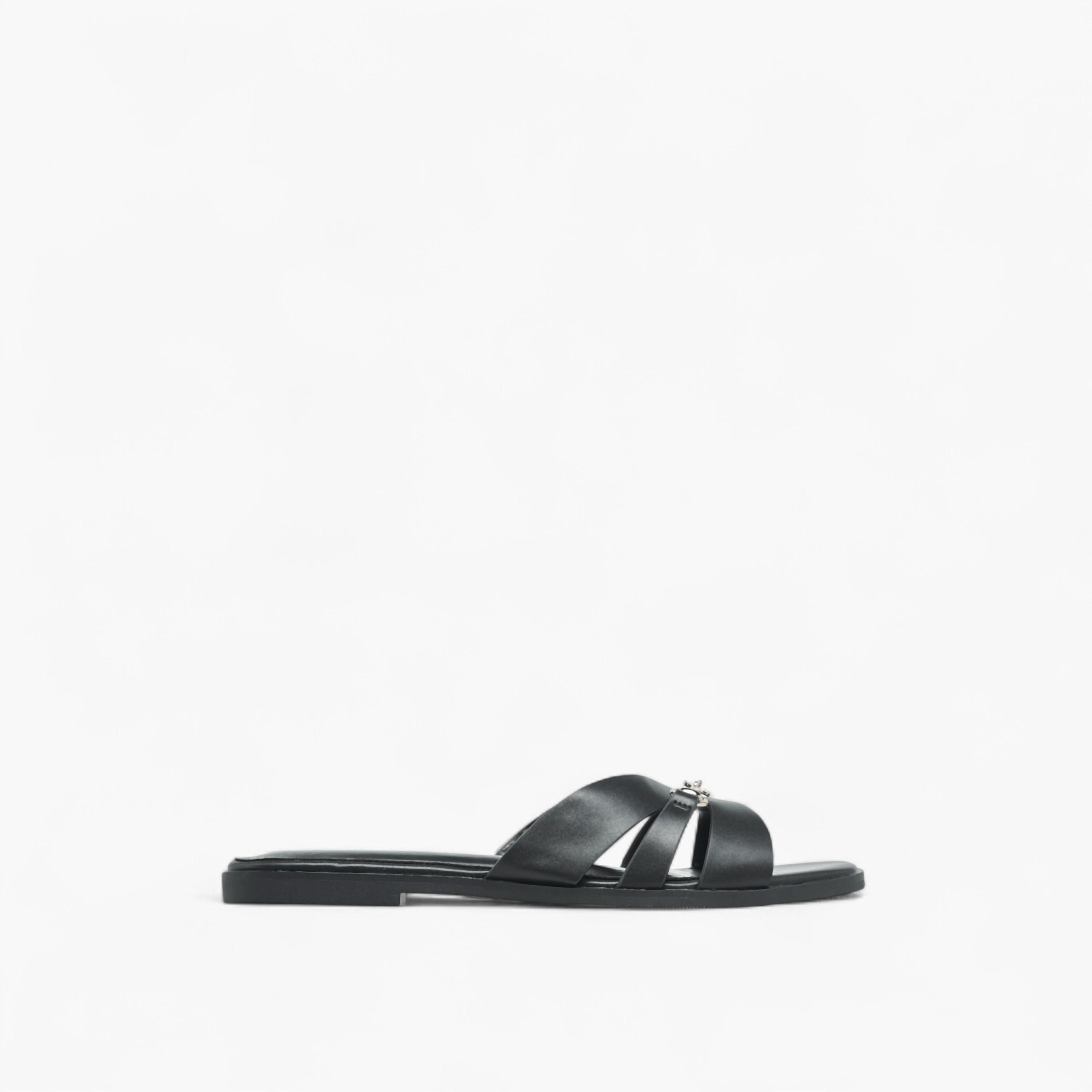 Flora Bella Solid Slip-On Cross Strap Flat Sandals-women-shoes-flats-sandals-image-3