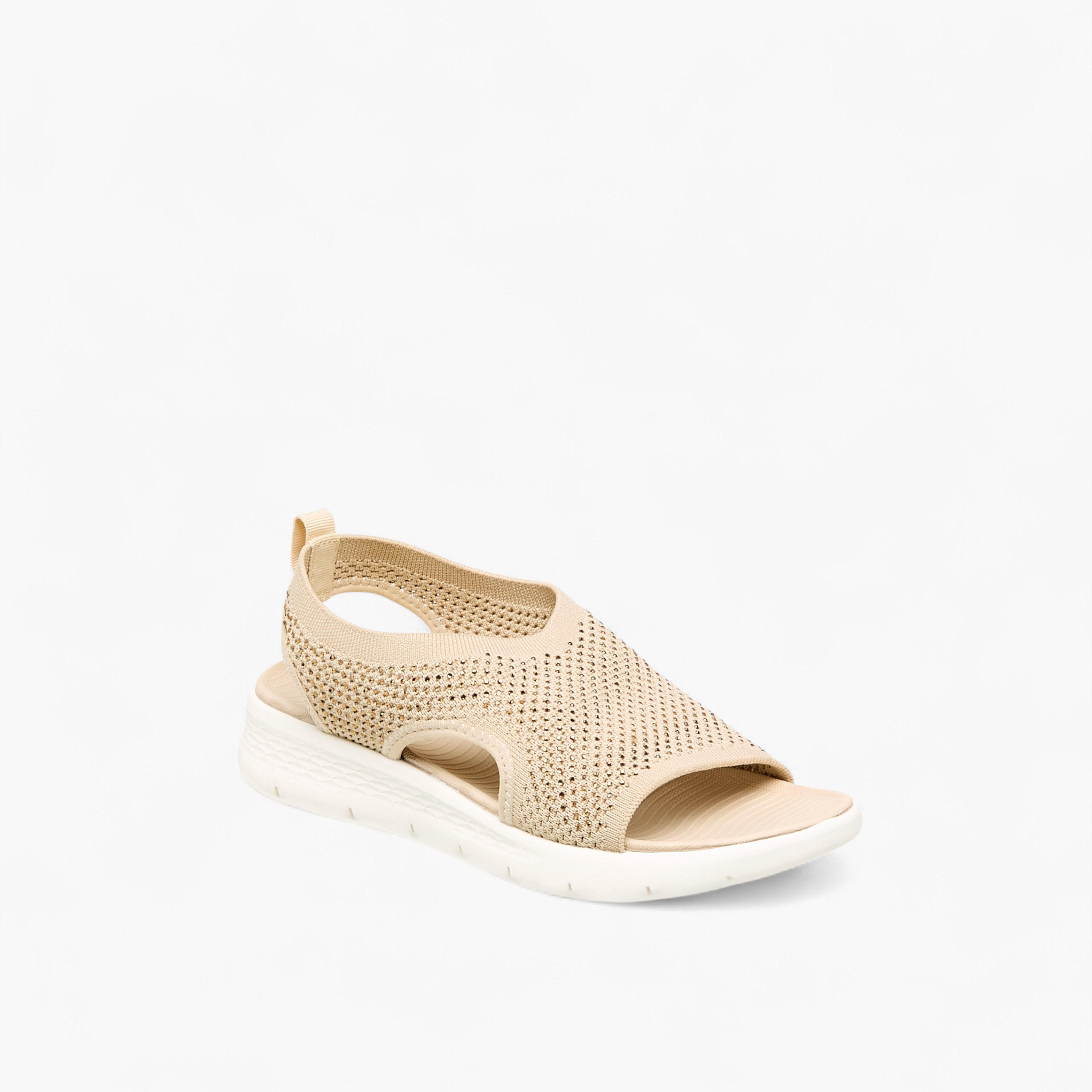 Le Confort Women Flyknit Slingback Sandals-women-shoes-sandals-heeled-image-2