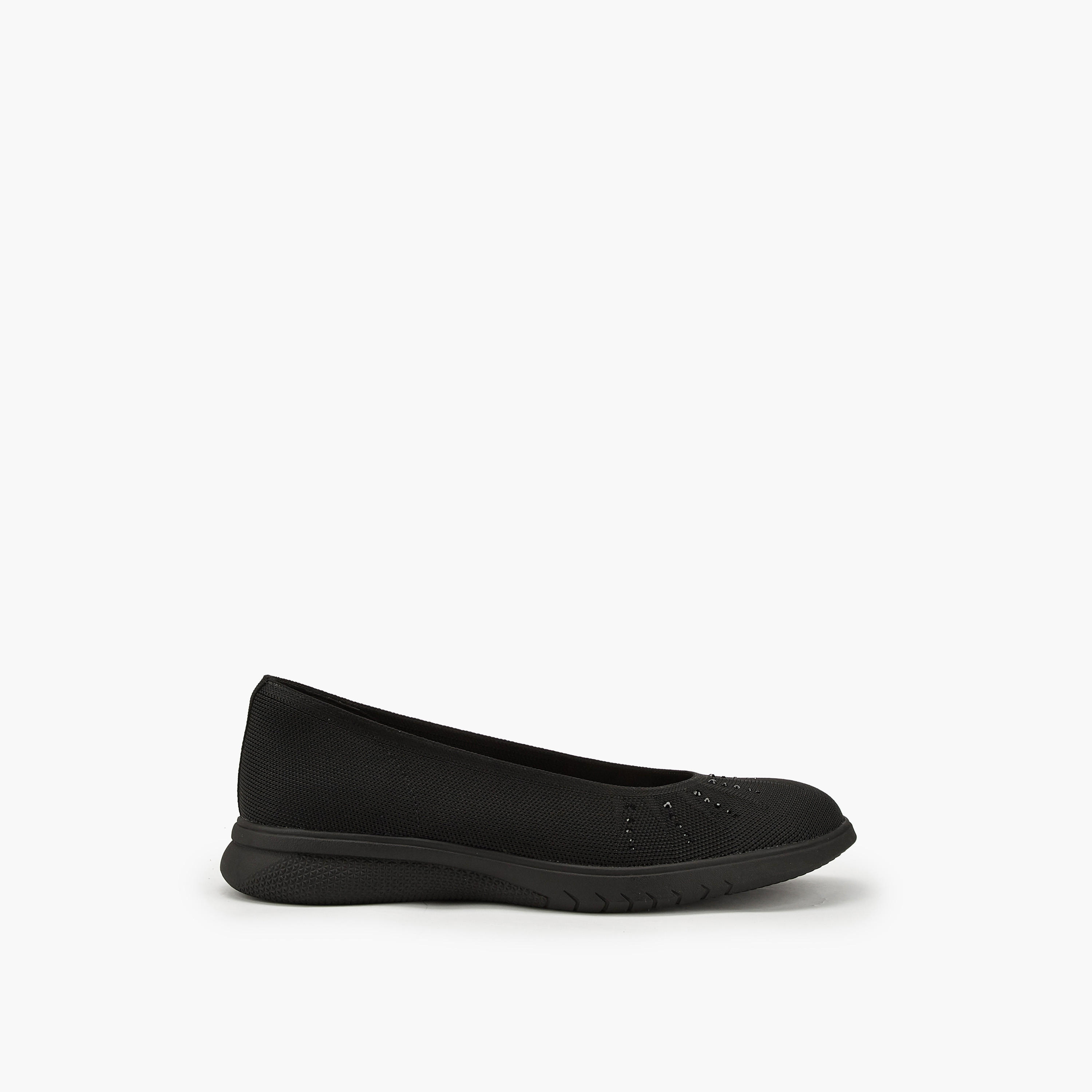 Le Confort Embellished Ballerina Shoes-women-shoes-heels-image-2