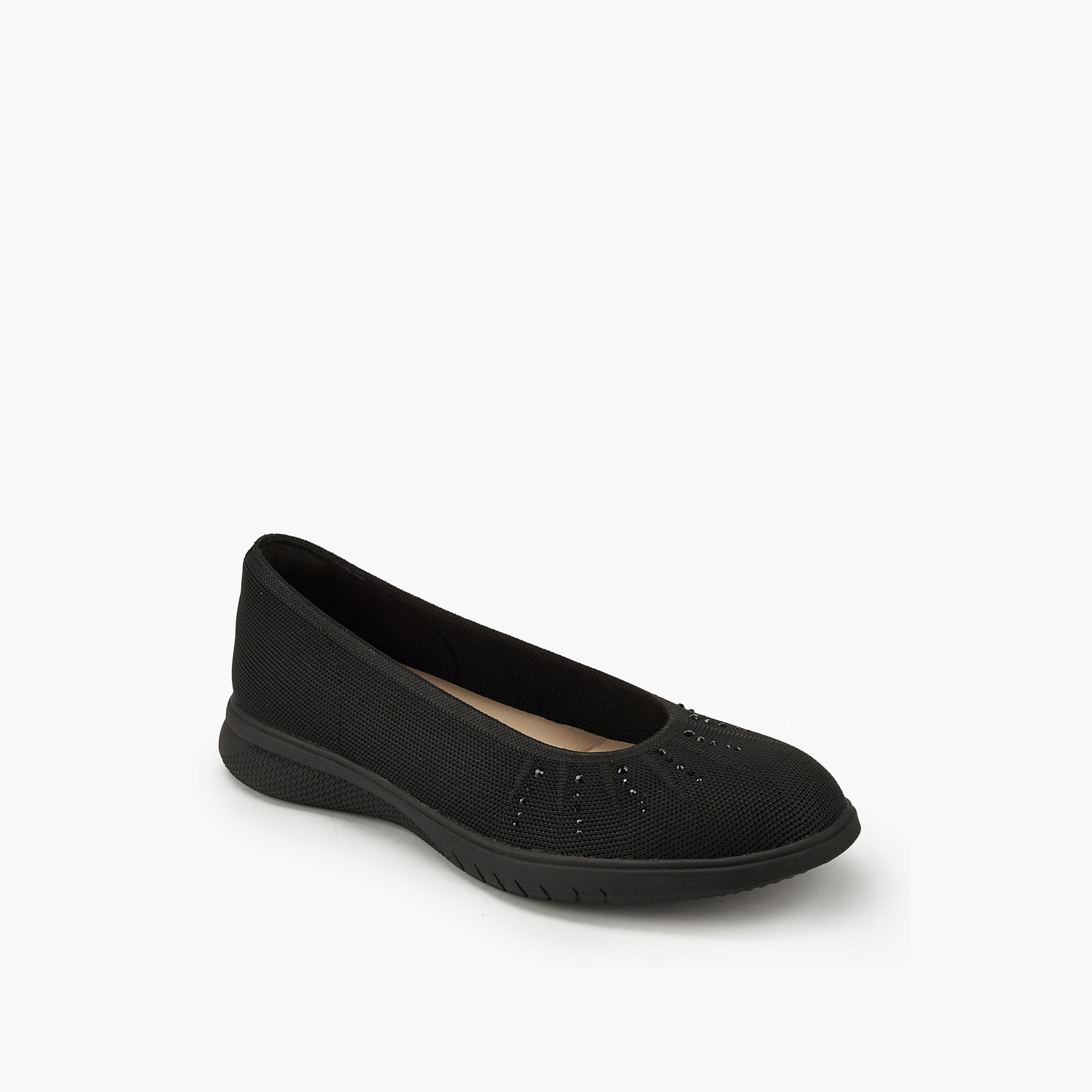 Le Confort Embellished Ballerina Shoes-women-shoes-heels-image-3