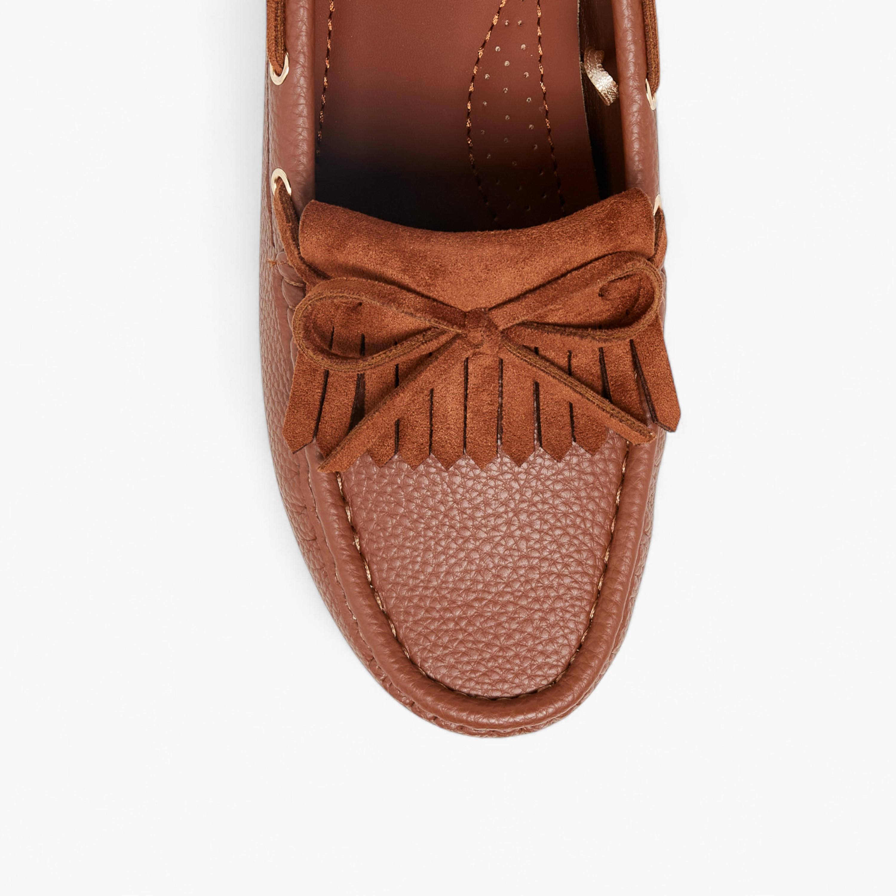Paprika Fringe Accent Wedge Heel Loafers-women-shoes-loafersandmoccasins-image-4