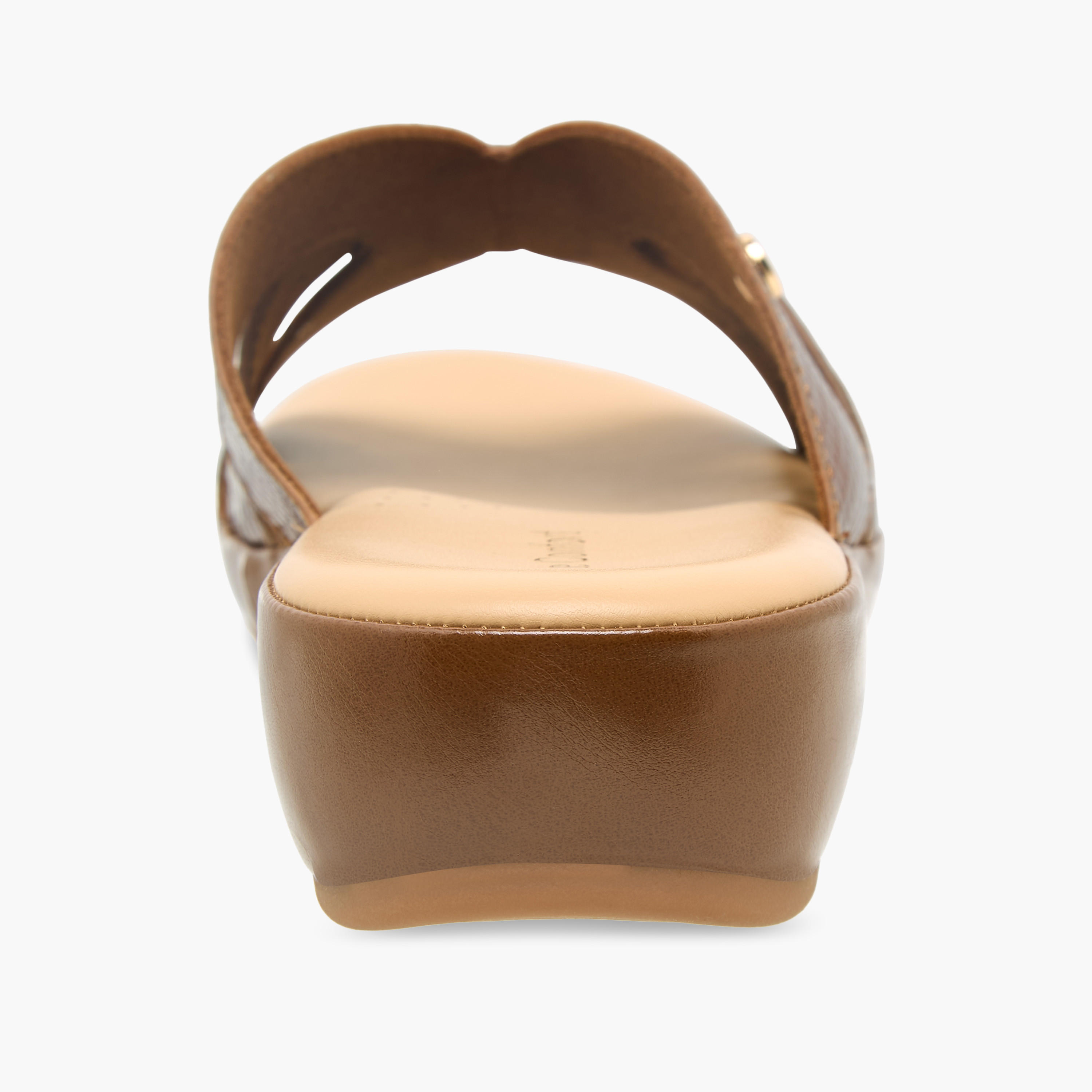 Le Confort Women Textured Cross Strap Sandals-women-shoes-sandals-heeled-image-5