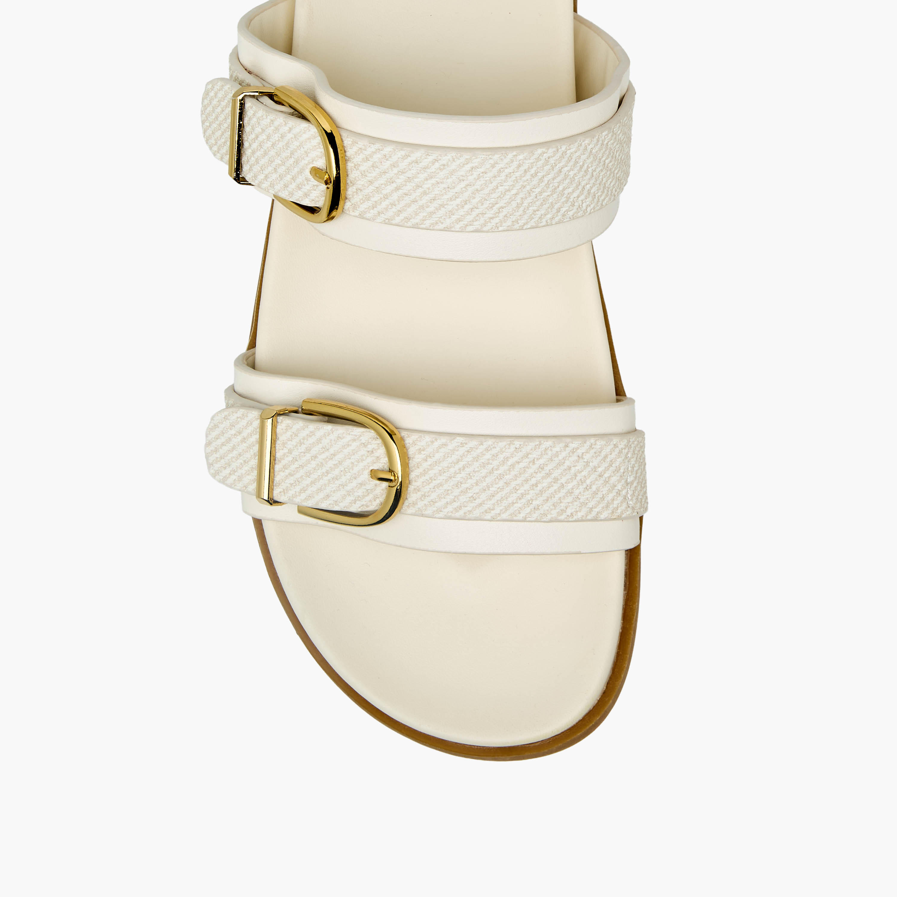 Flora Bella Women Buckle Detail Slide Sandals-women-shoes-flats-sandals-image-3