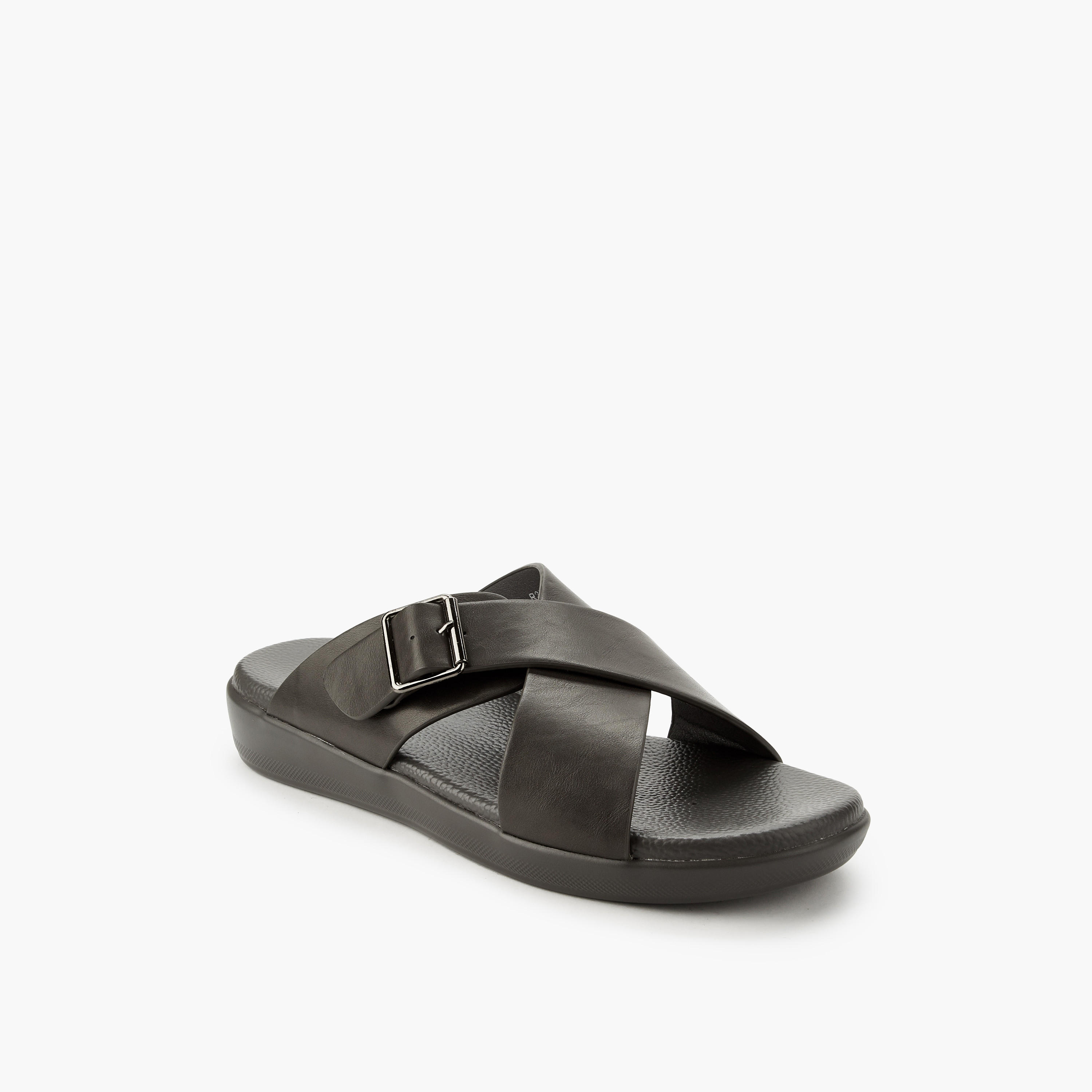 Le Confort Men Cross Strap Sandals-men-shoes-sandals-image-3