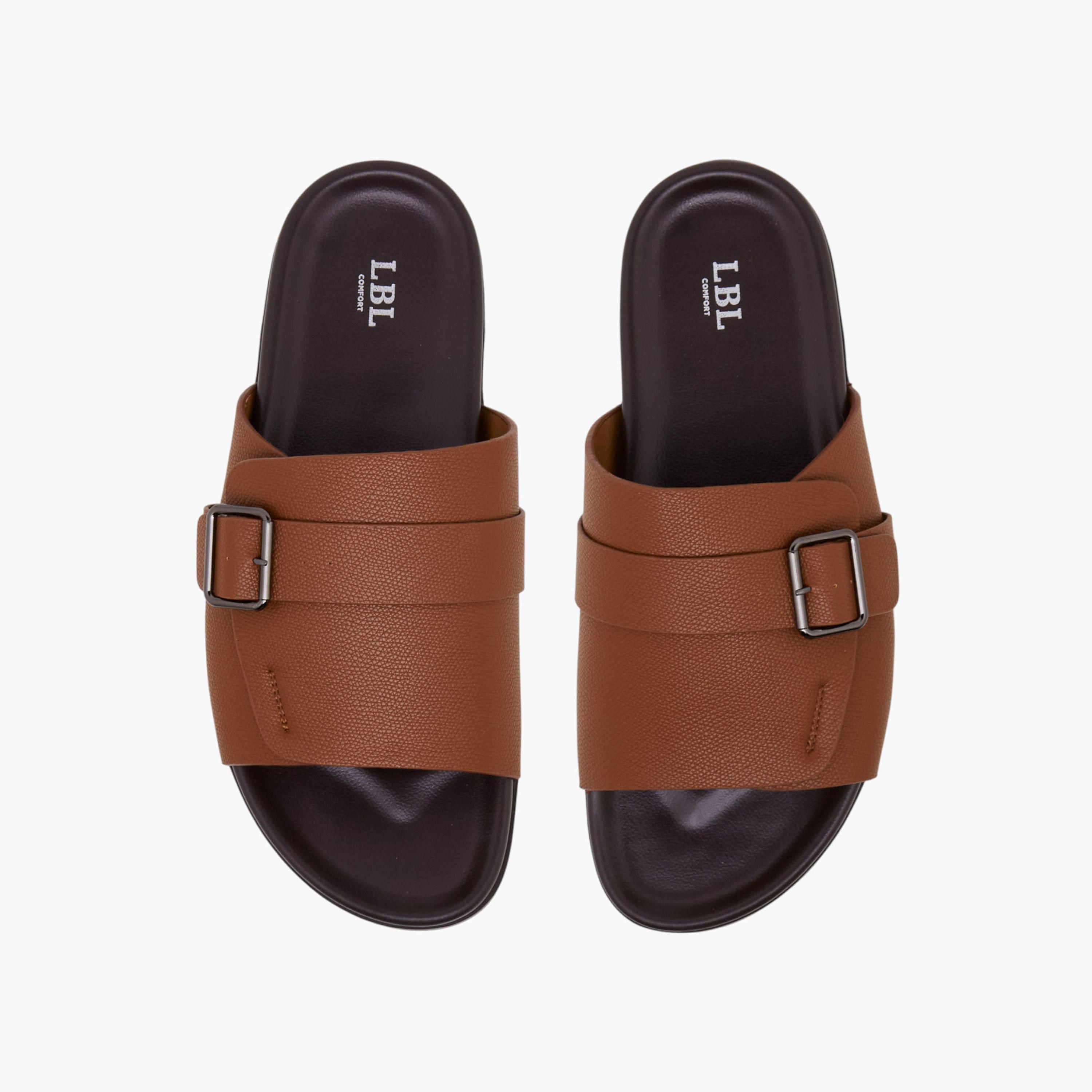 LBL by Shoexpress Men Buckle Detail Comfort Sandals-men-shoes-sandals-image-1