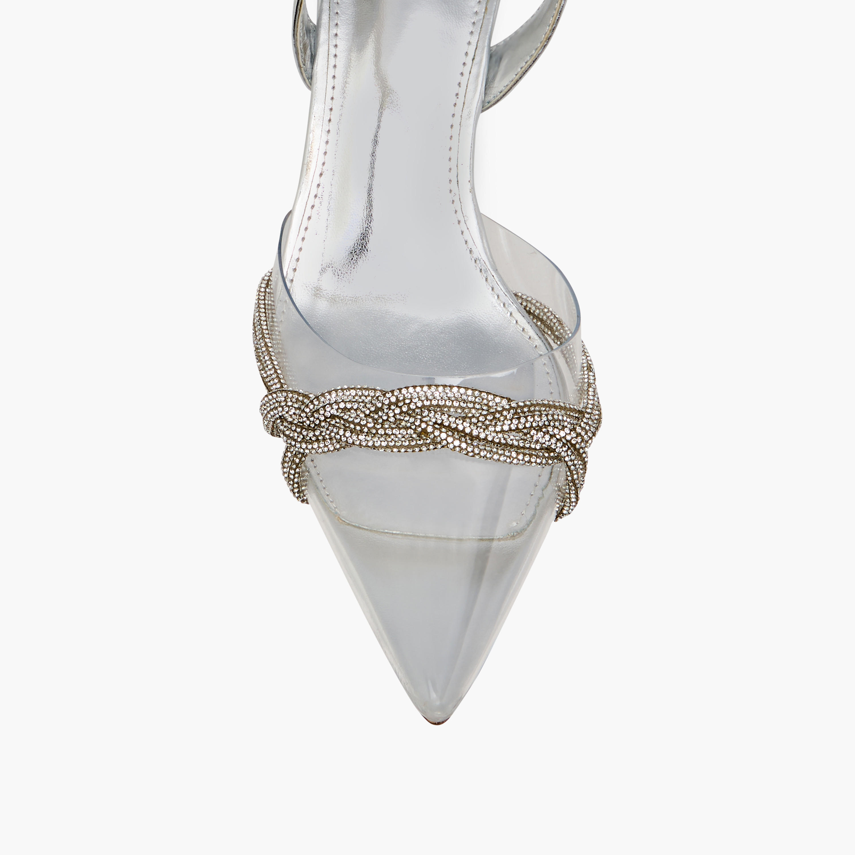 Flora Bella Studded Pointed Toe Shoes with Buckle Closure and Kitten Heels-women-shoes-heels-image-4
