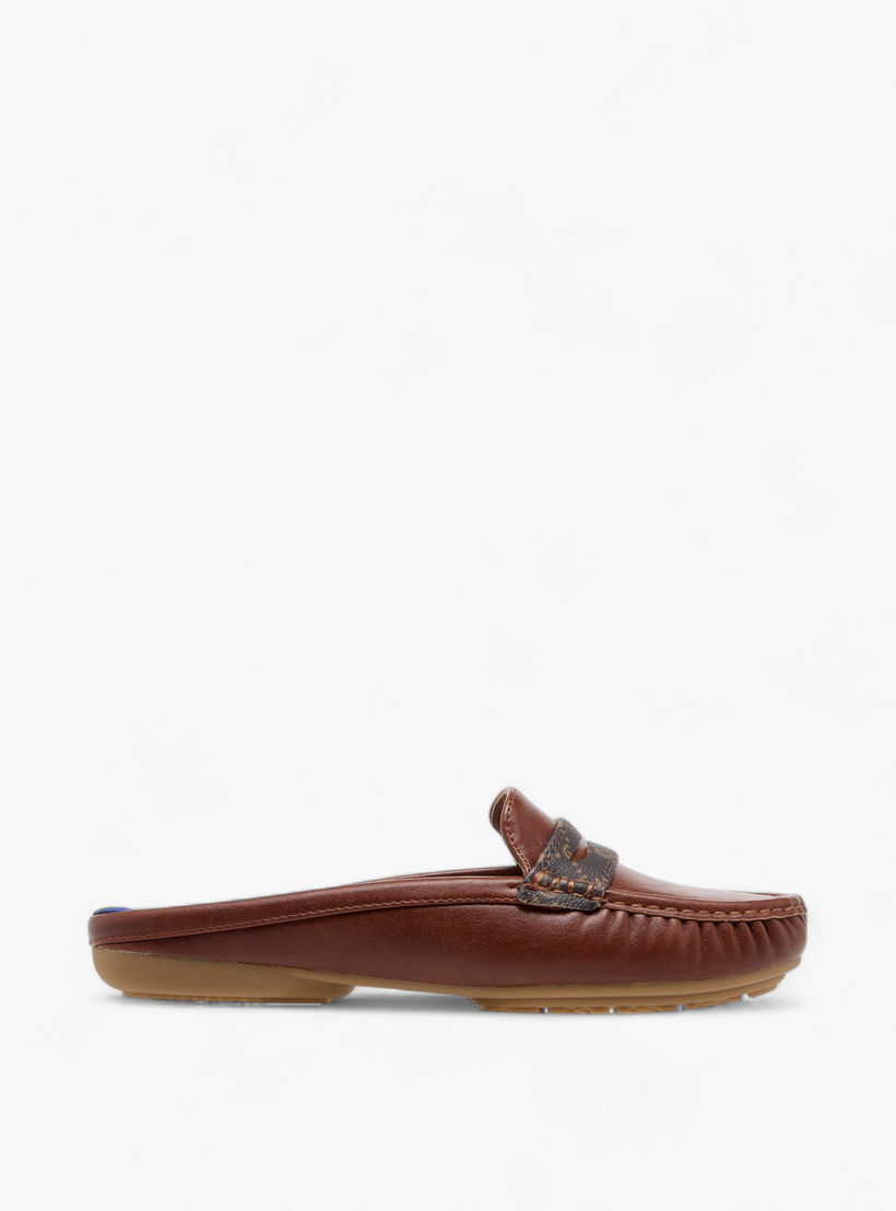 Le Confort Slip-On Mules with Monogram Print Detail-women-shoes-flats-mules-image-4