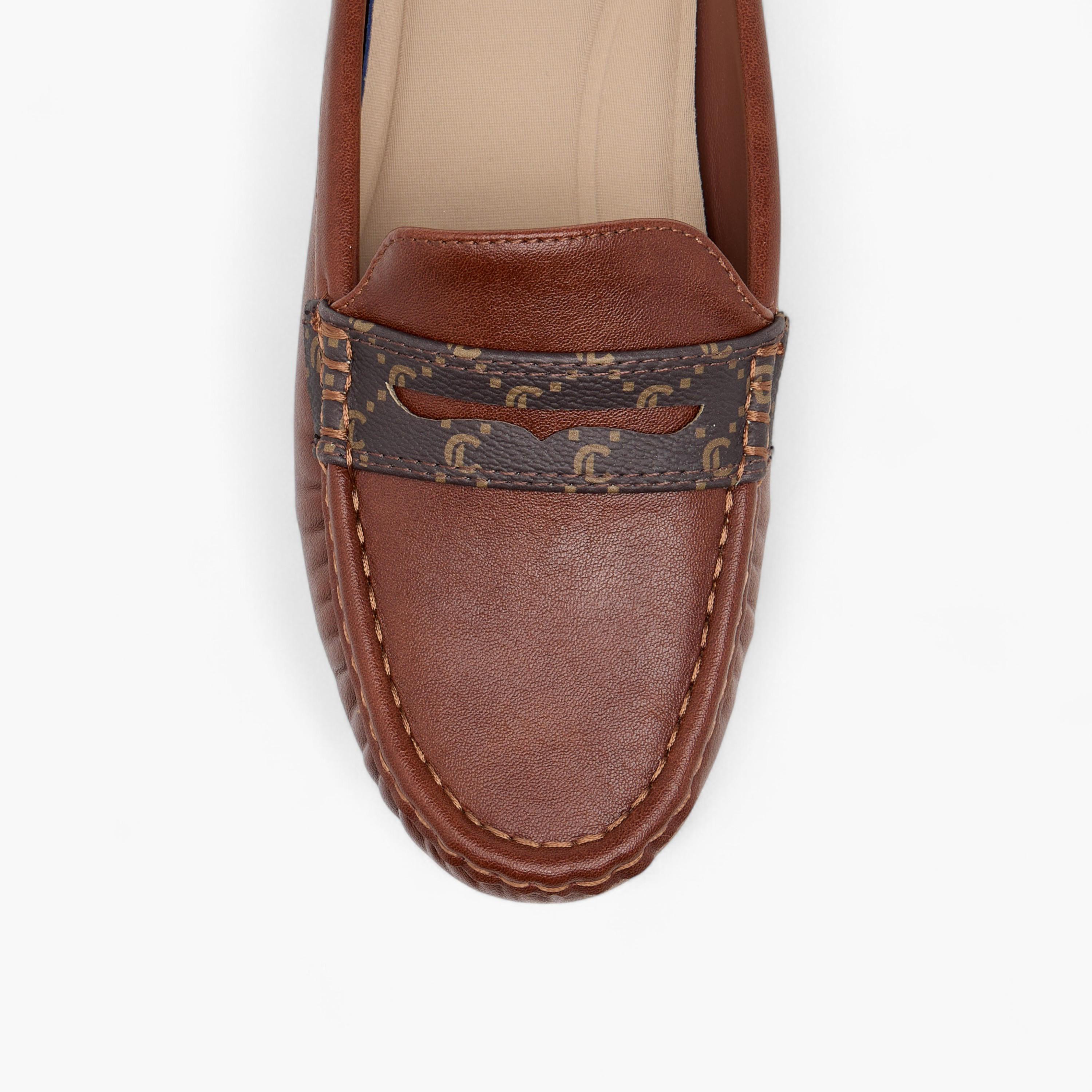 Le Confort Slip-On Mules with Monogram Print Detail-women-shoes-flats-mules-image-5