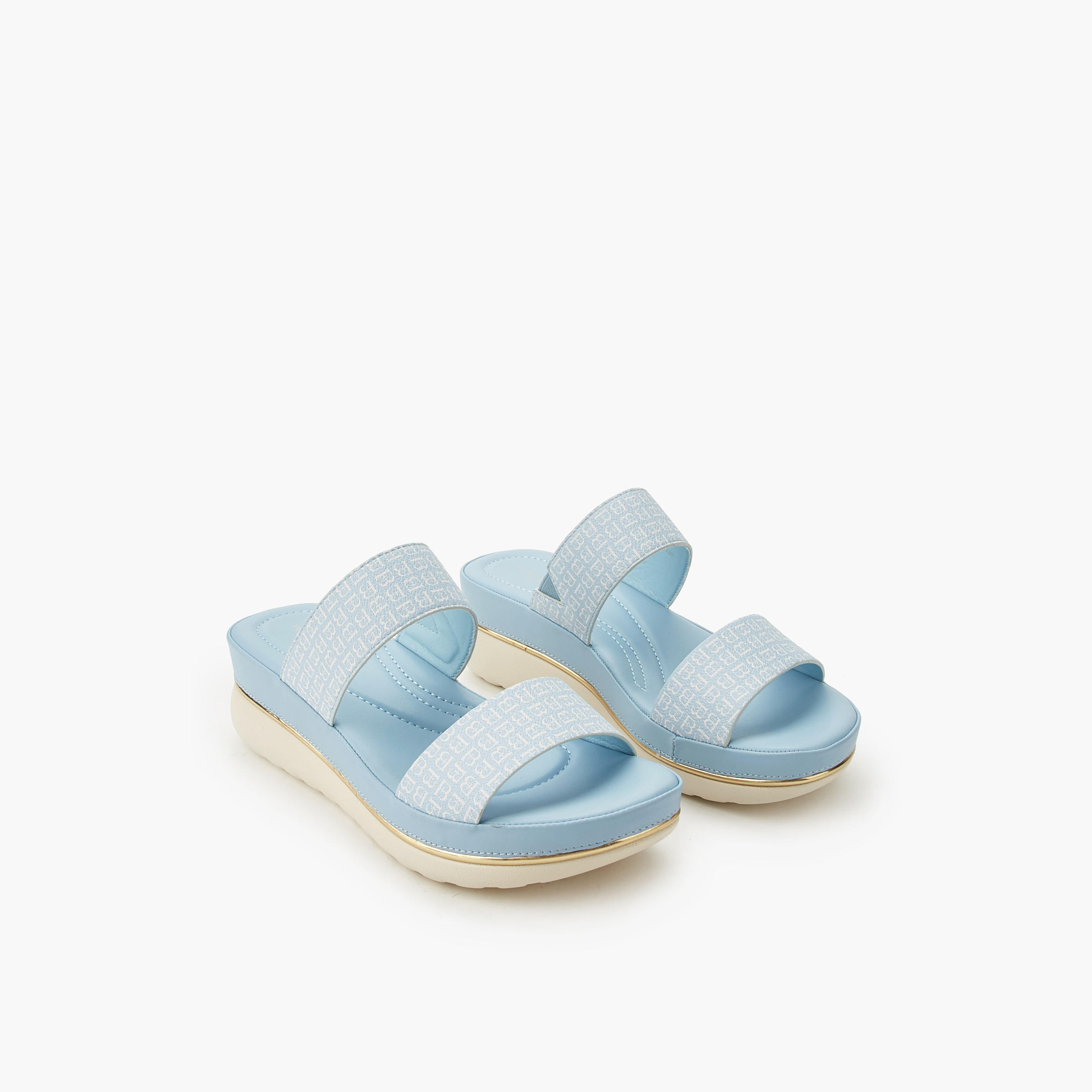 Flora Bella Women Monogram Print Wedge Sandals-women-shoes-flats-sandals-image-11