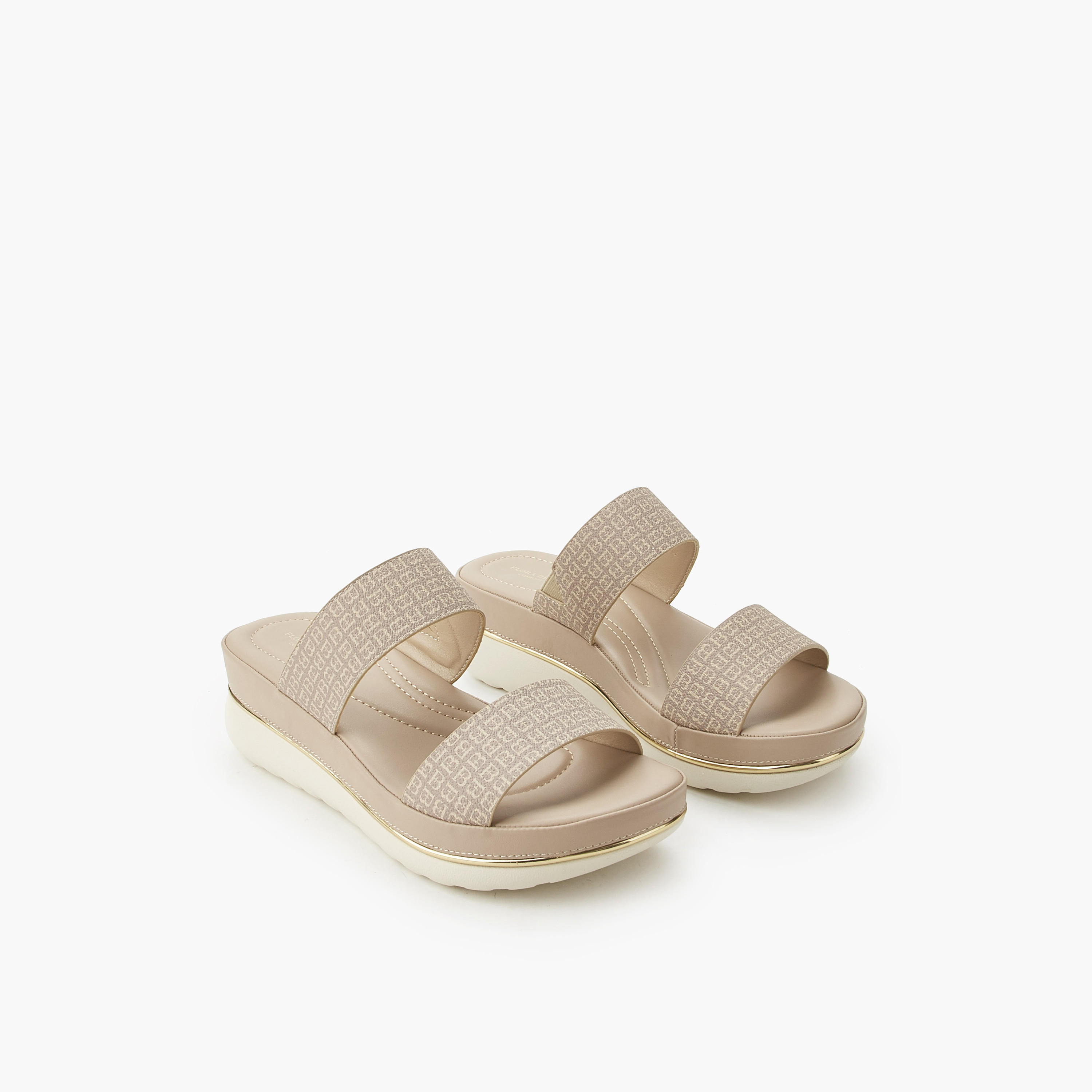 Flora Bella Women Monogram Print Wedge Sandals-women-shoes-flats-sandals-image-6