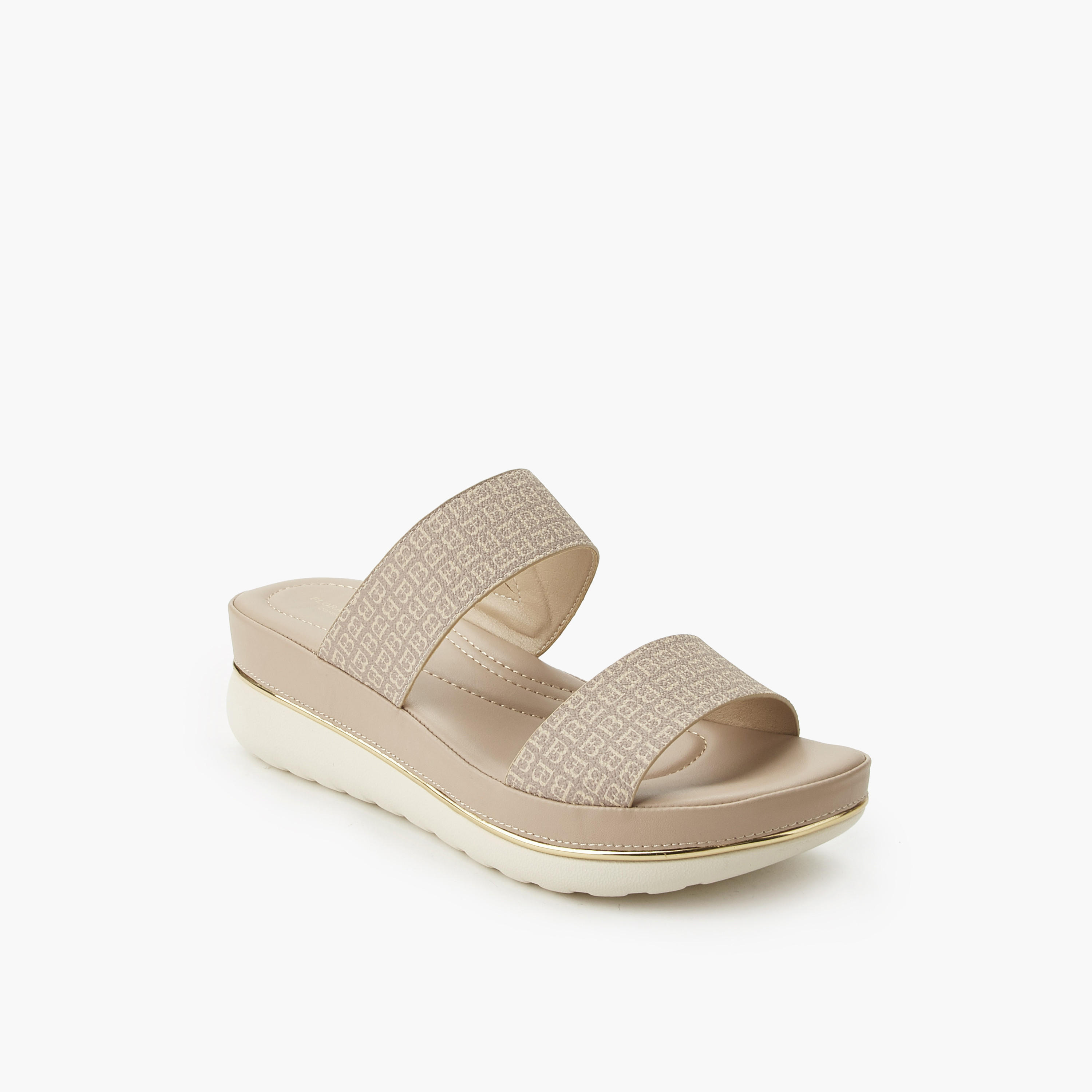 Flora Bella Women Monogram Print Wedge Sandals-women-shoes-flats-sandals-image-7