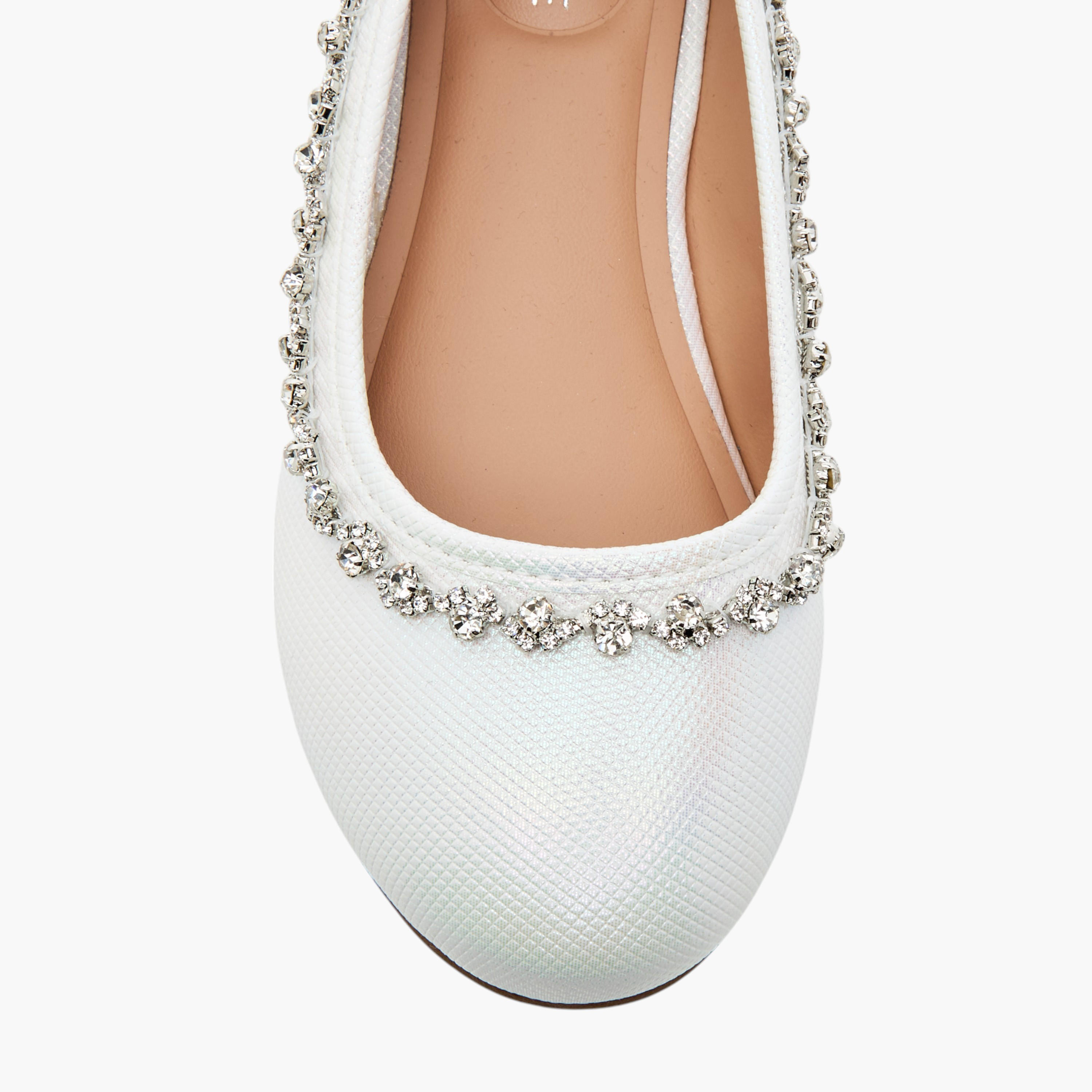 Celeste Girls' Rhinestone Embellished Slip-On Ballerina Shoes-girls-shoes-ballerinas-image-4