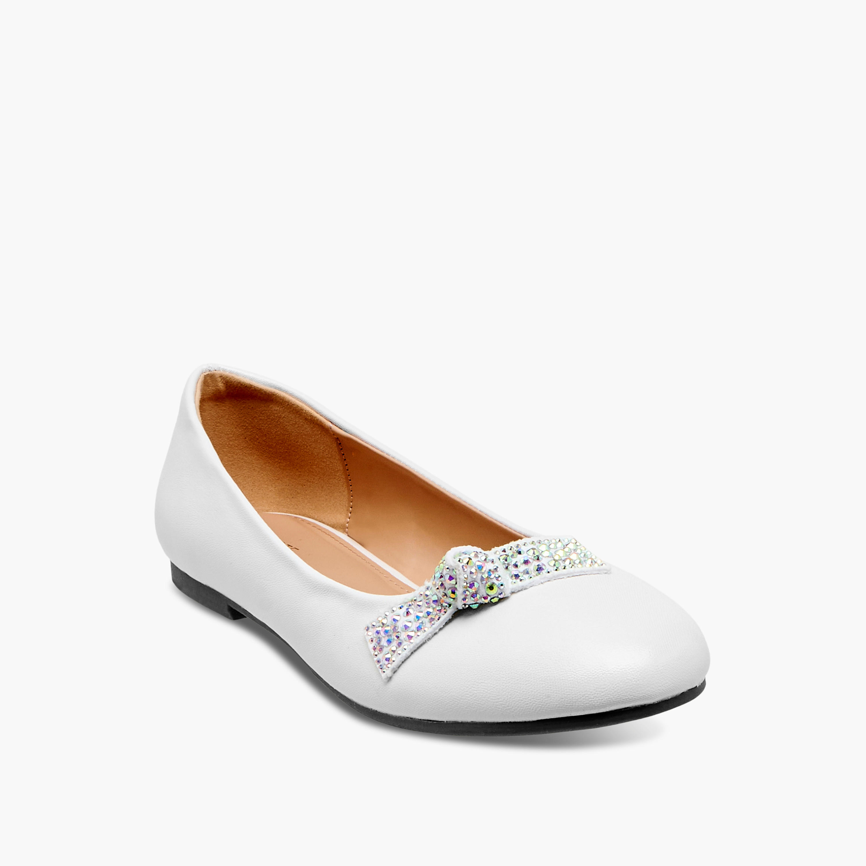حذاء باليرينا سهل الارتداء مرصع وتفاصيل فيونكة من سيليست-girls-shoes-ballerinas-image-7