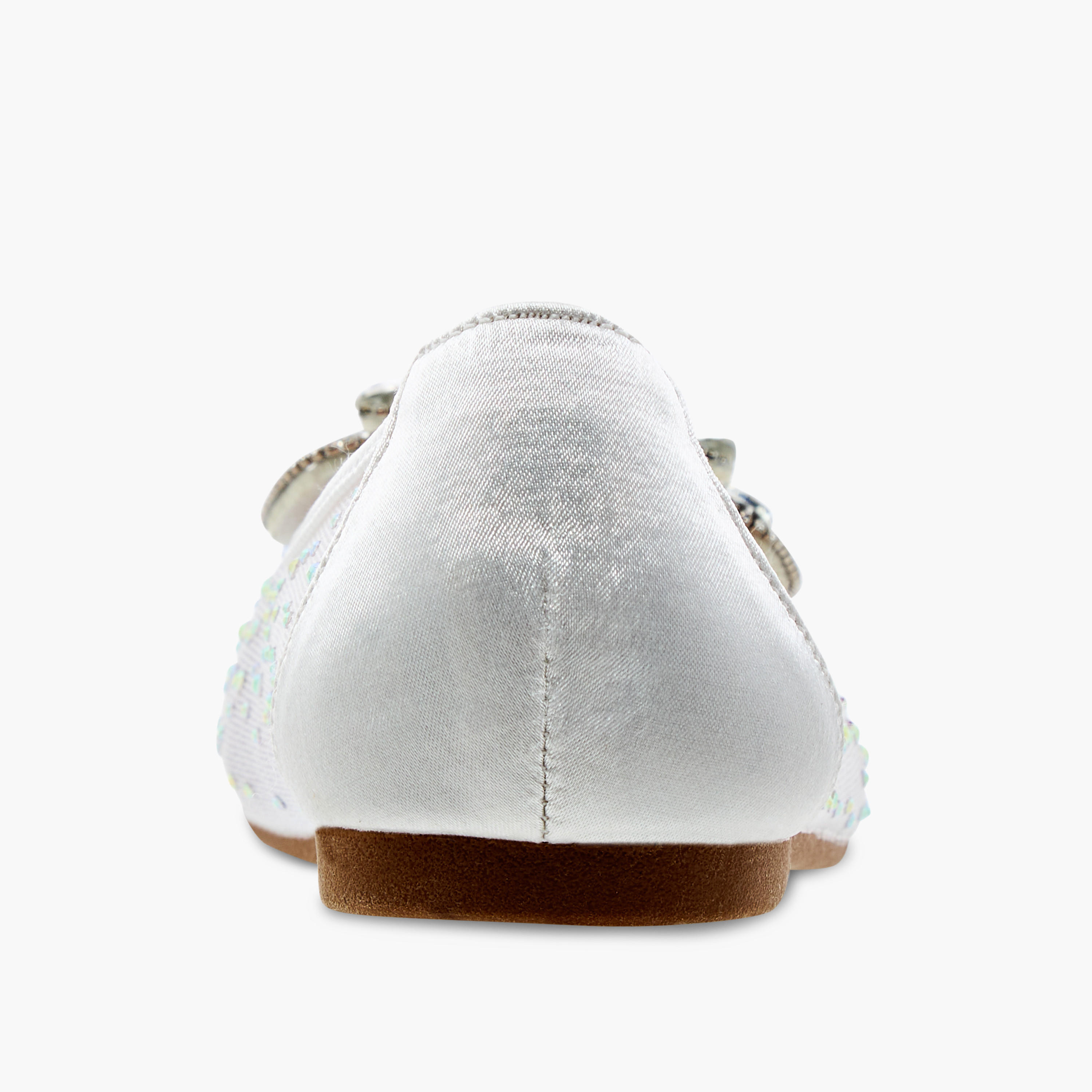 Celeste Girls' Bow Embellished Slip-On Ballerina Shoes-girls-shoes-ballerinas-image-5