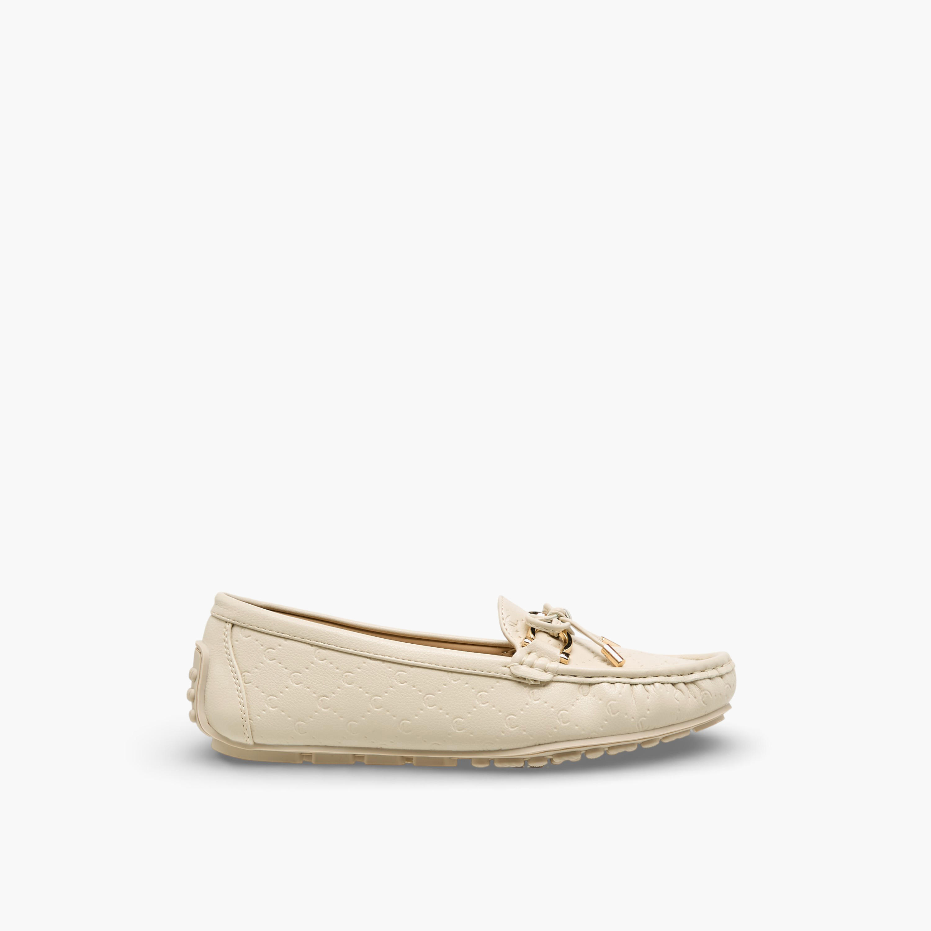 Le Confort Women Bow Accent Slip-On Loafers-women-shoes-flats-loafers-image-4