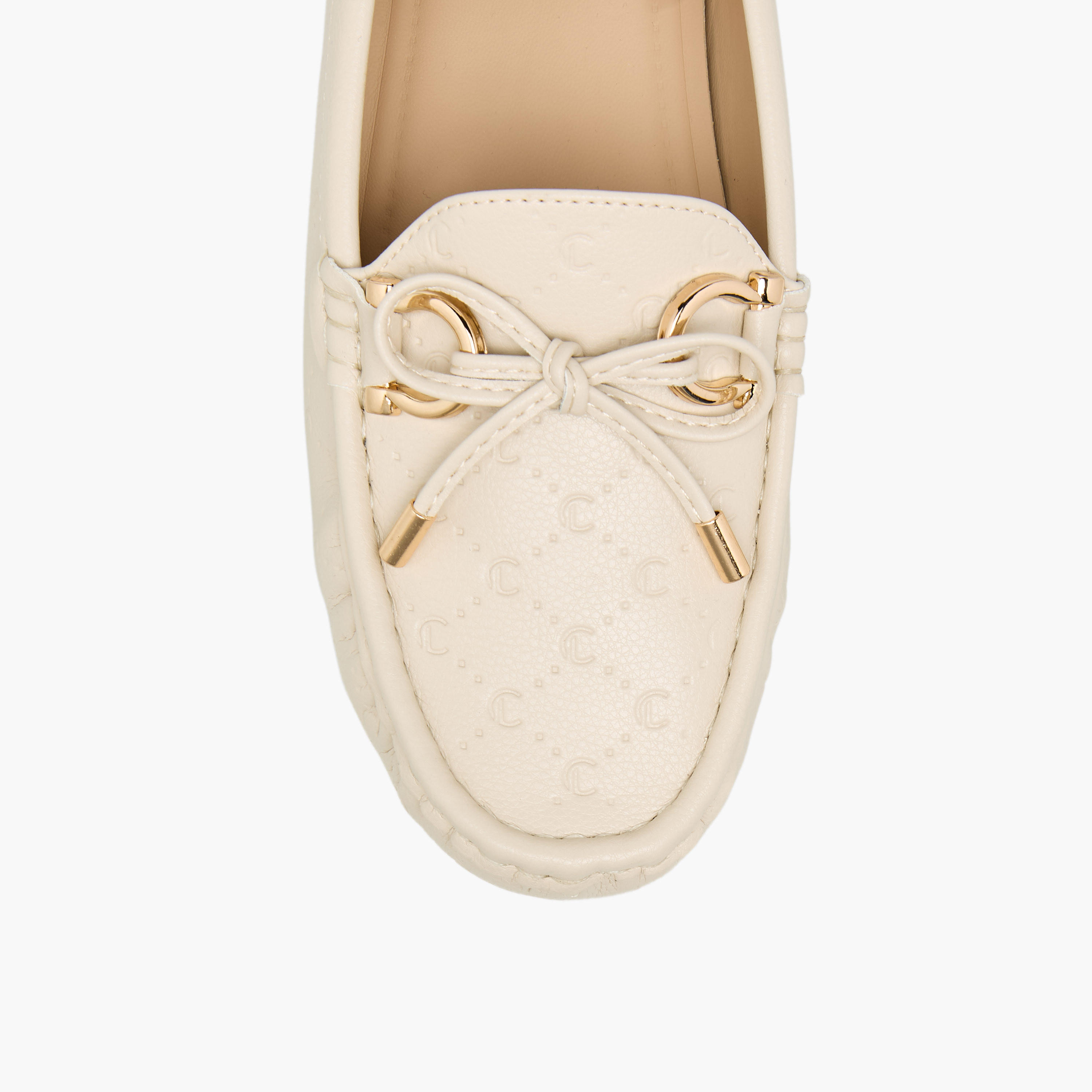 Le Confort Women Bow Accent Slip-On Loafers-women-shoes-flats-loafers-image-5