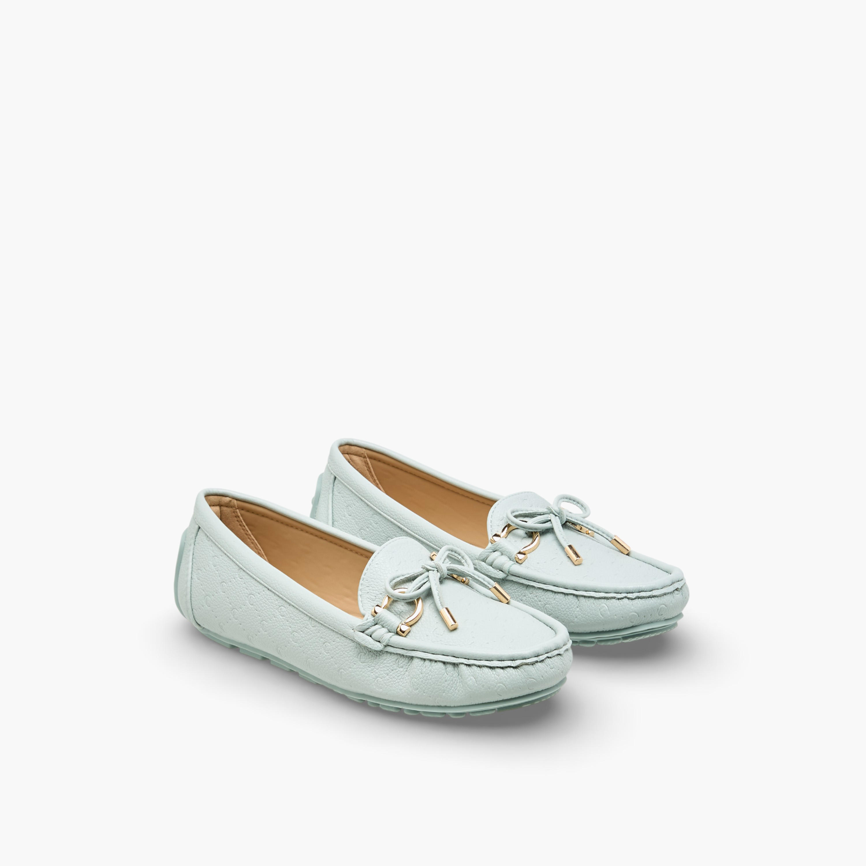 Le Confort Women Bow Accent Slip-On Loafers-women-shoes-flats-loafers-image-1