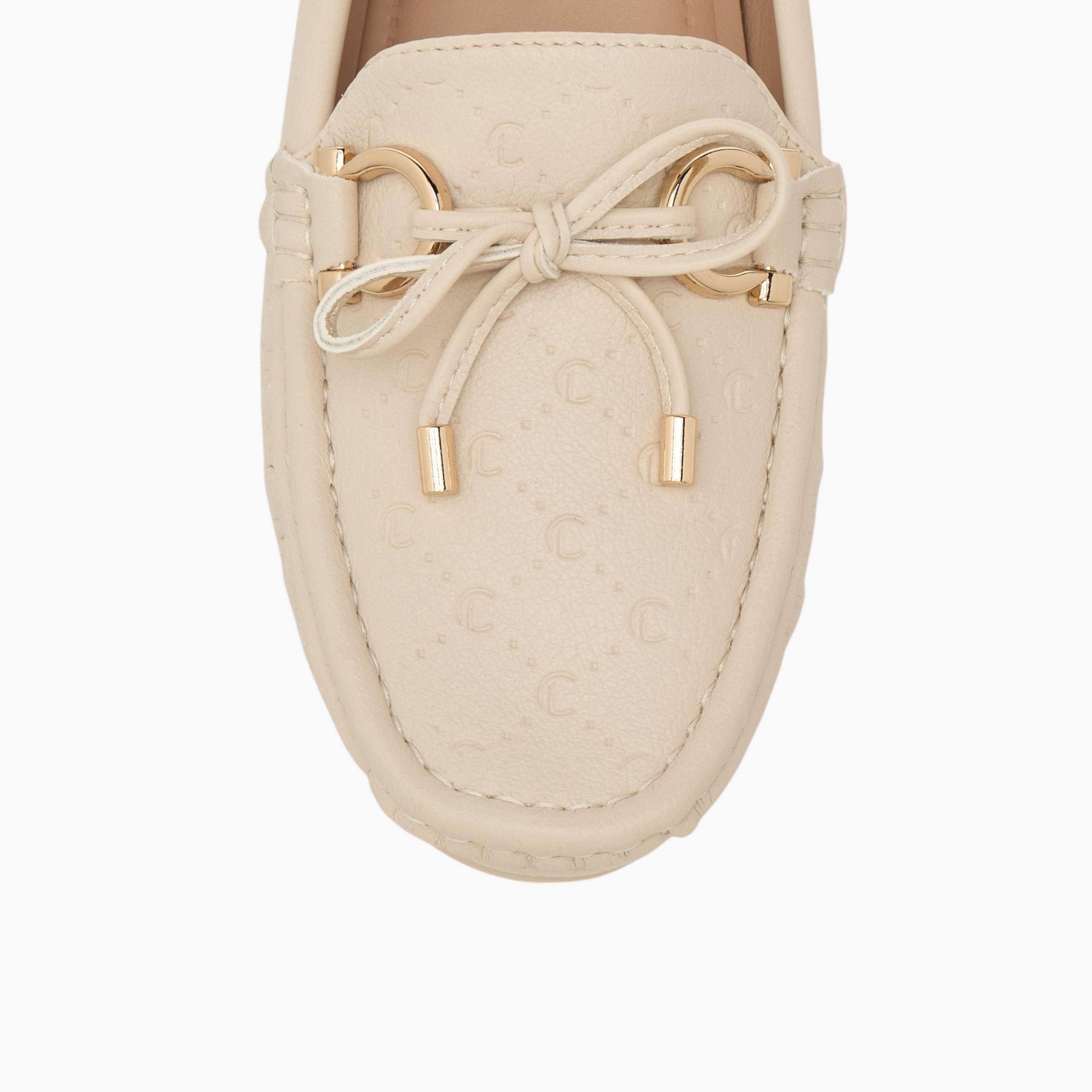 Le Confort Women Bow Accent Slip-On Loafers-women-shoes-flats-loafers-image-4