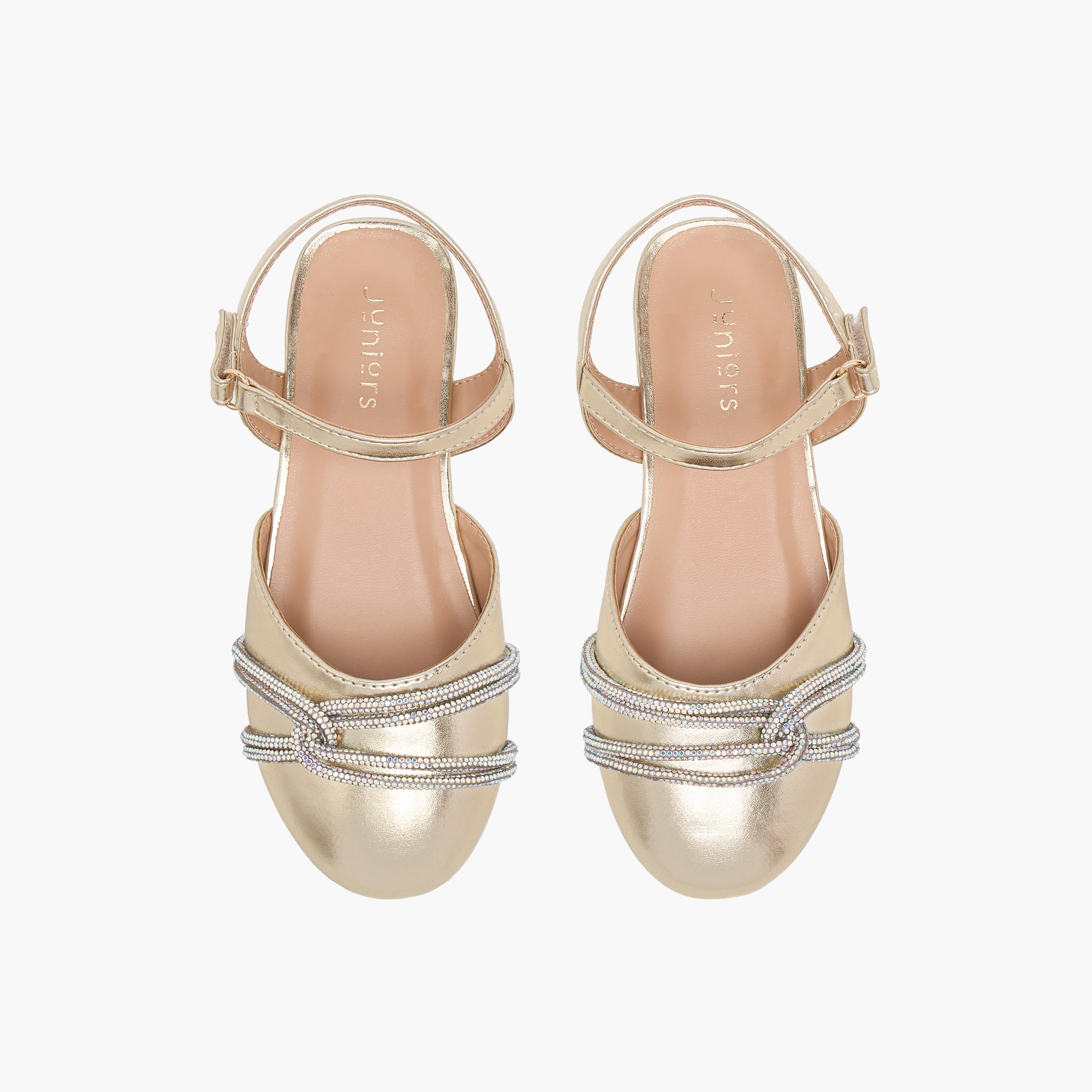 حذاء مزين بشريط إغلاق لاصق من جونيورز-girls-shoes-sandals-image-4
