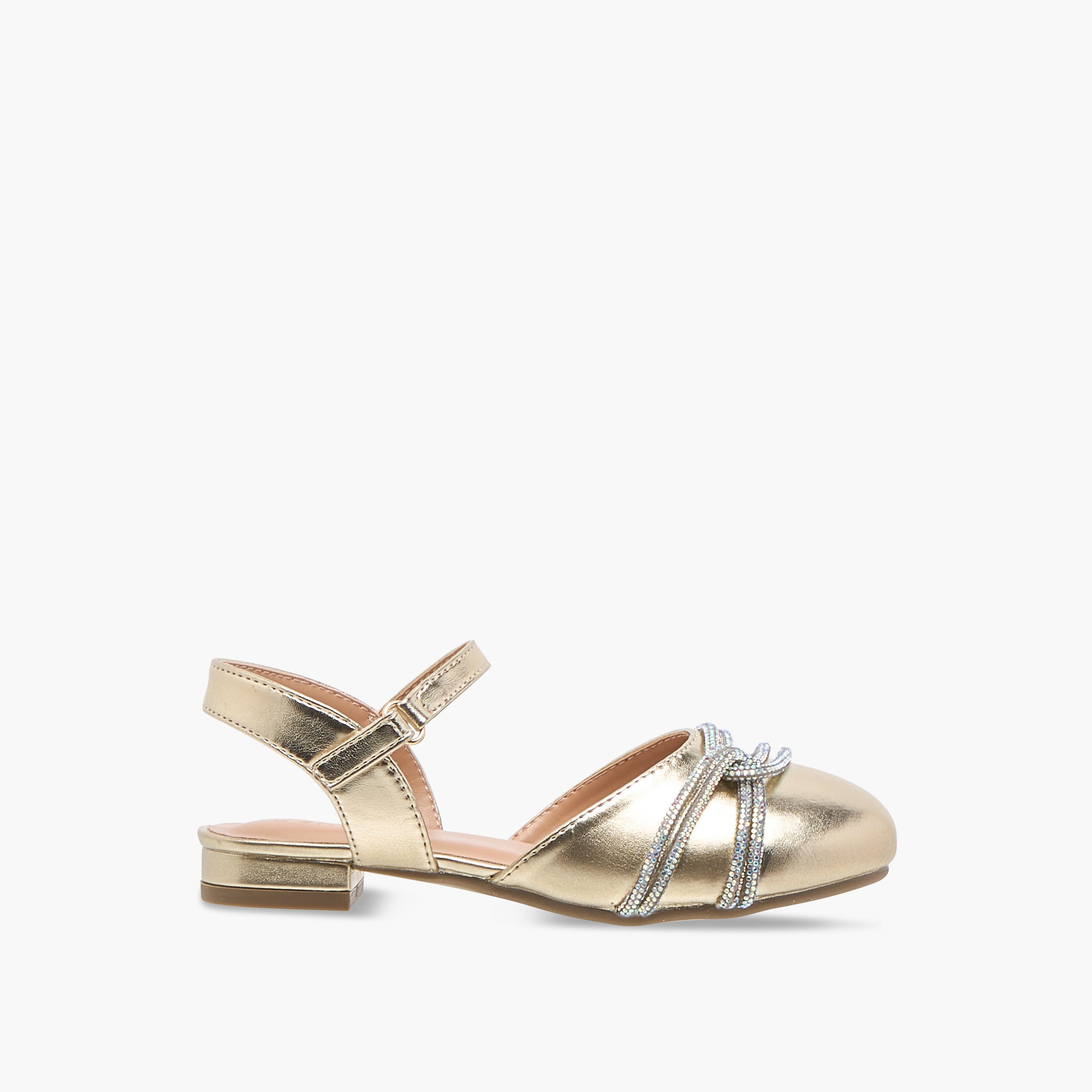 حذاء مزين بشريط إغلاق لاصق من جونيورز-girls-shoes-sandals-image-3