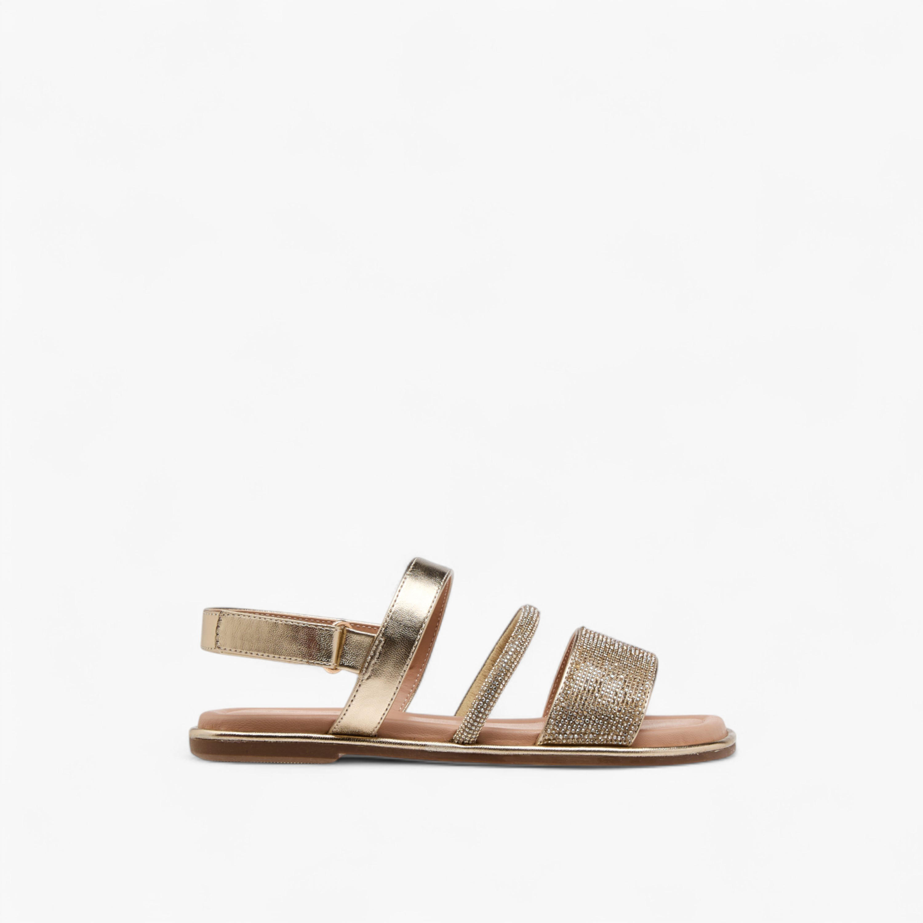 Celeste Girls' Embellished Open Toe Sandals with Hook and Loop Closure-girls-shoes-sandals-image-2